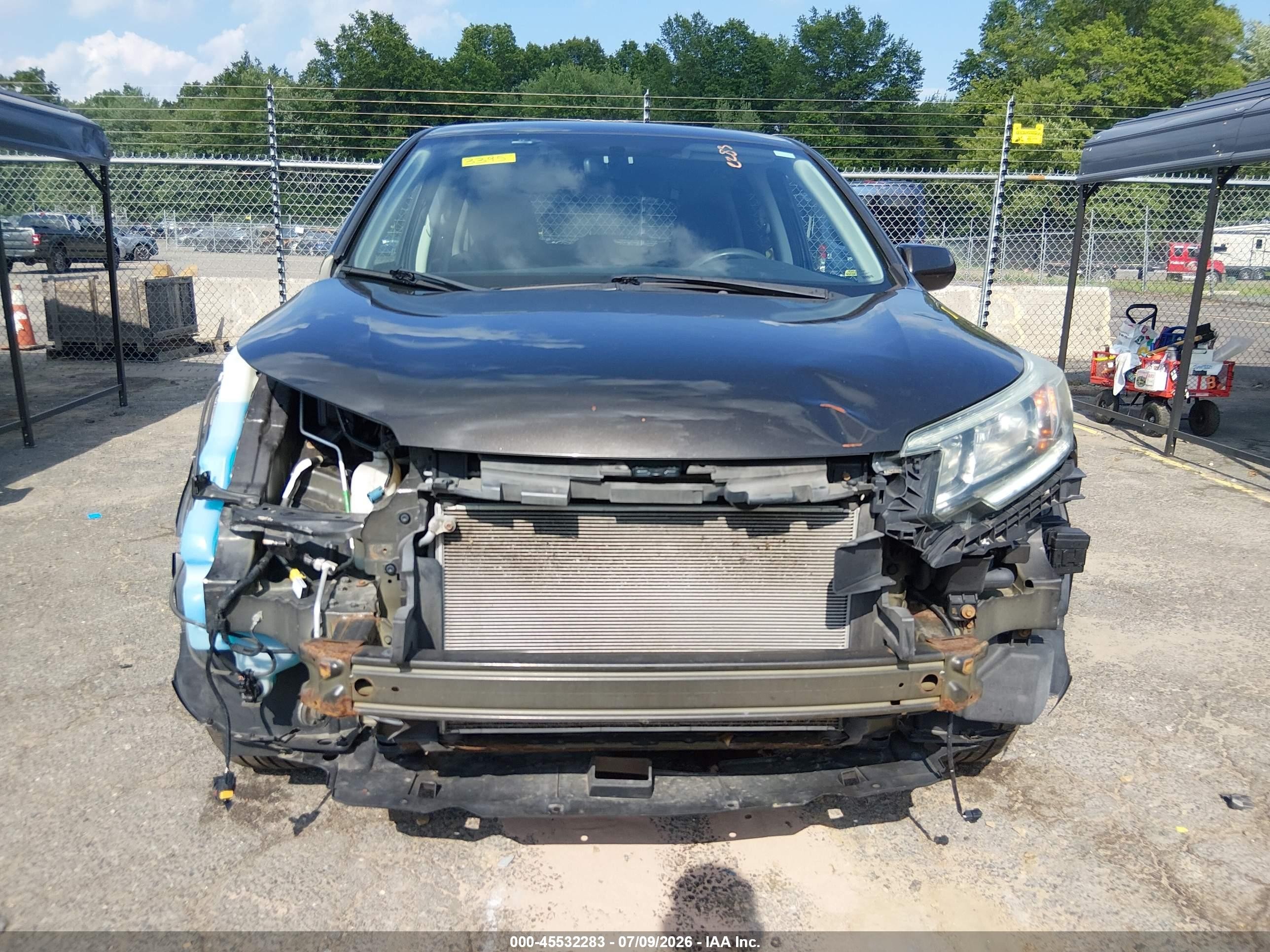 2015 Honda Cr-v Ex Dark Brown vin: 2HKRM4H58FH608699