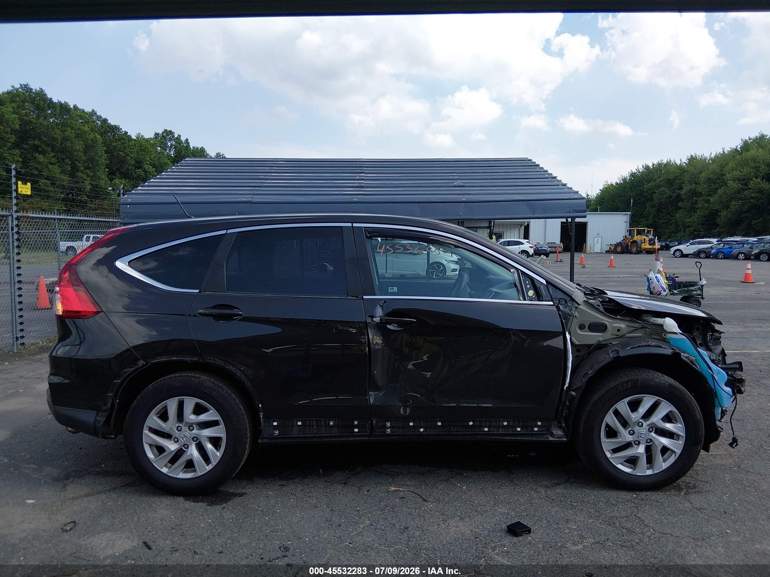 2015 Honda Cr-v Ex Dark Brown vin: 2HKRM4H58FH608699