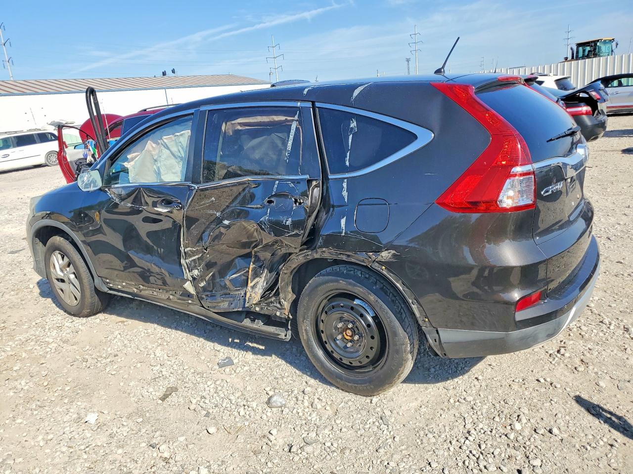 2015 Honda Cr-v Ex Black vin: 2HKRM4H58FH625020