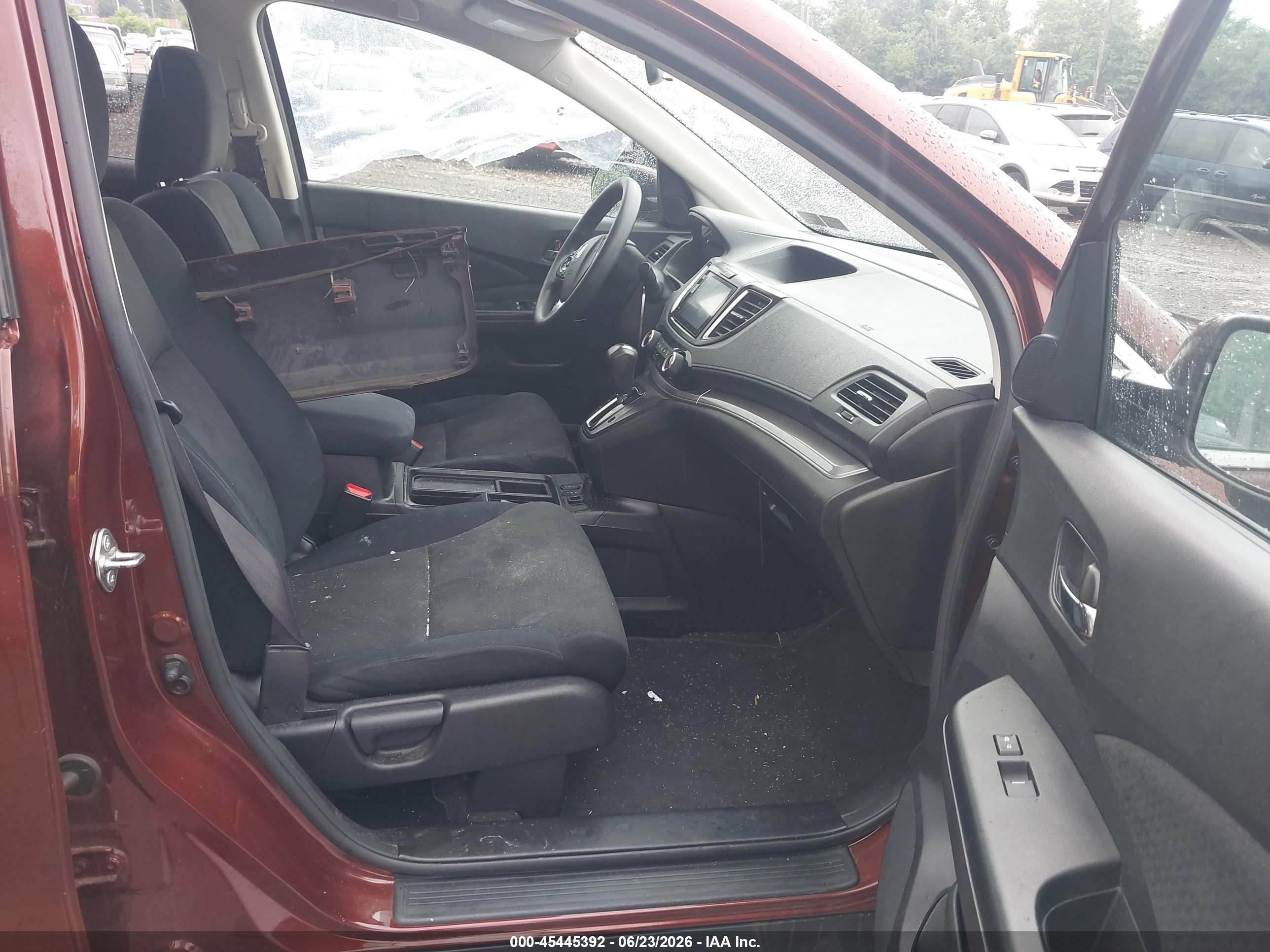 2015 Honda Cr-v Ex Red vin: 2HKRM4H58FH649494