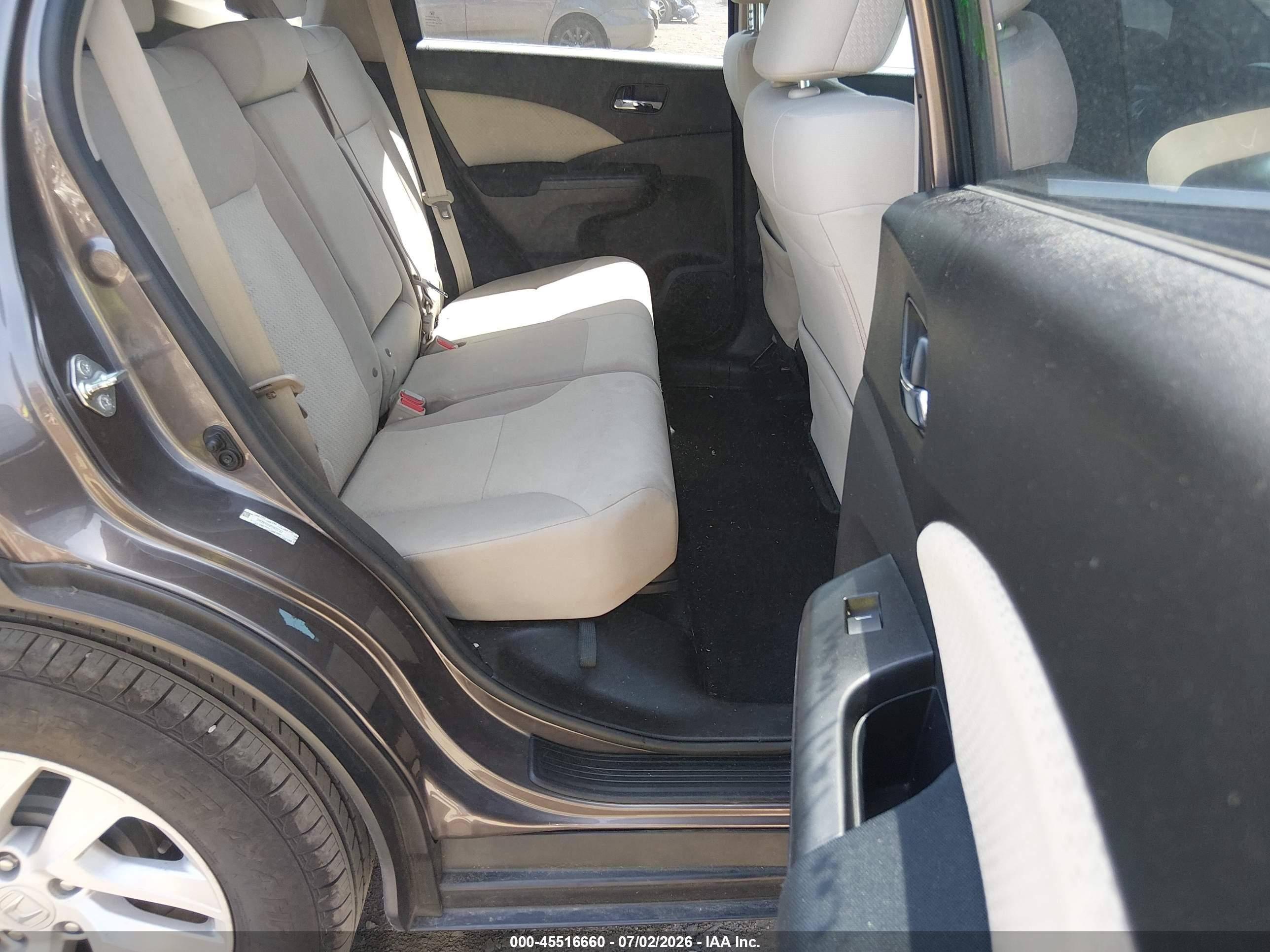 2015 Honda Cr-v Ex Black vin: 2HKRM4H58FH650743