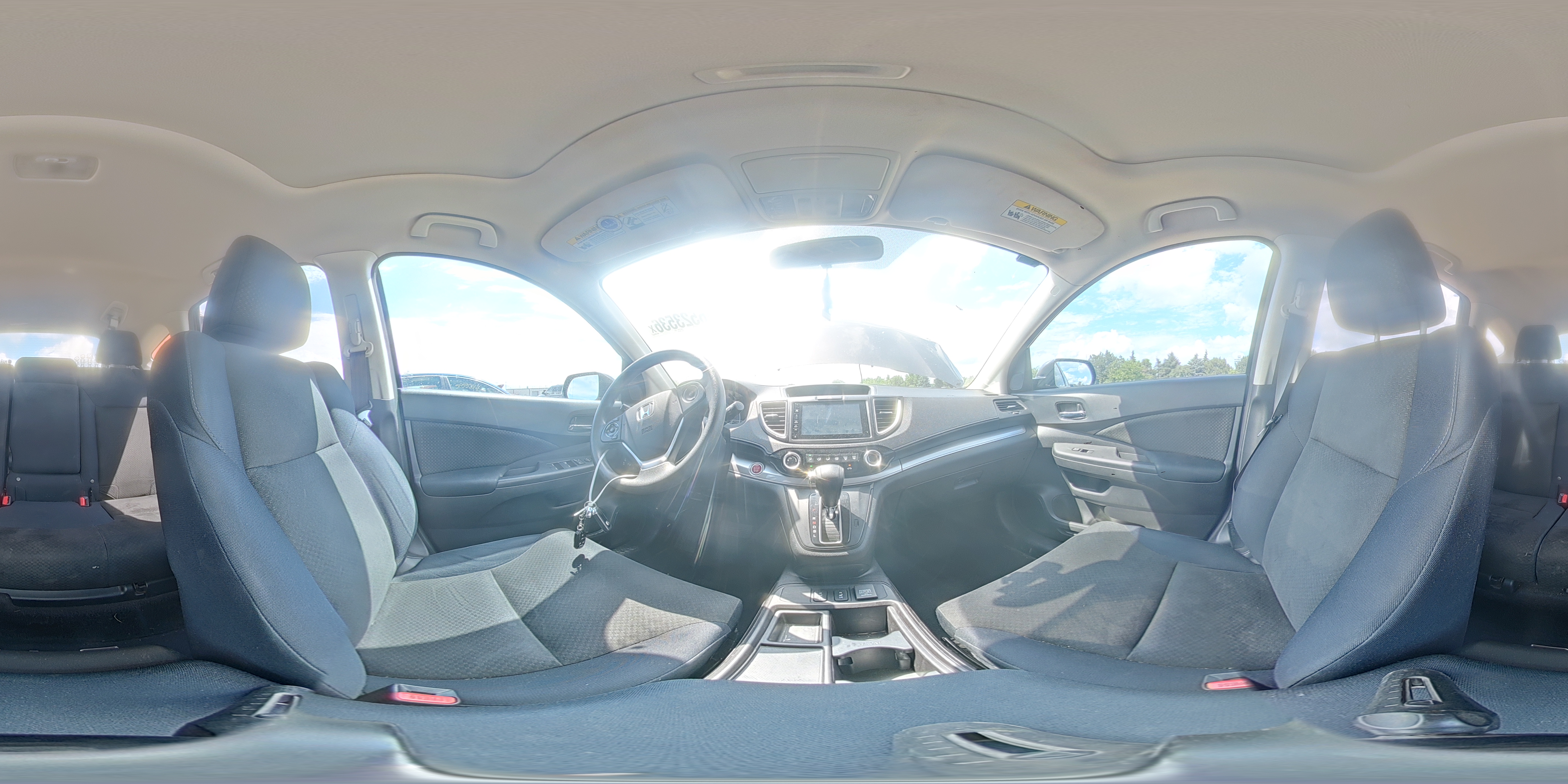 2015 Honda Cr-v Ex Gray vin: 2HKRM4H58FH662102