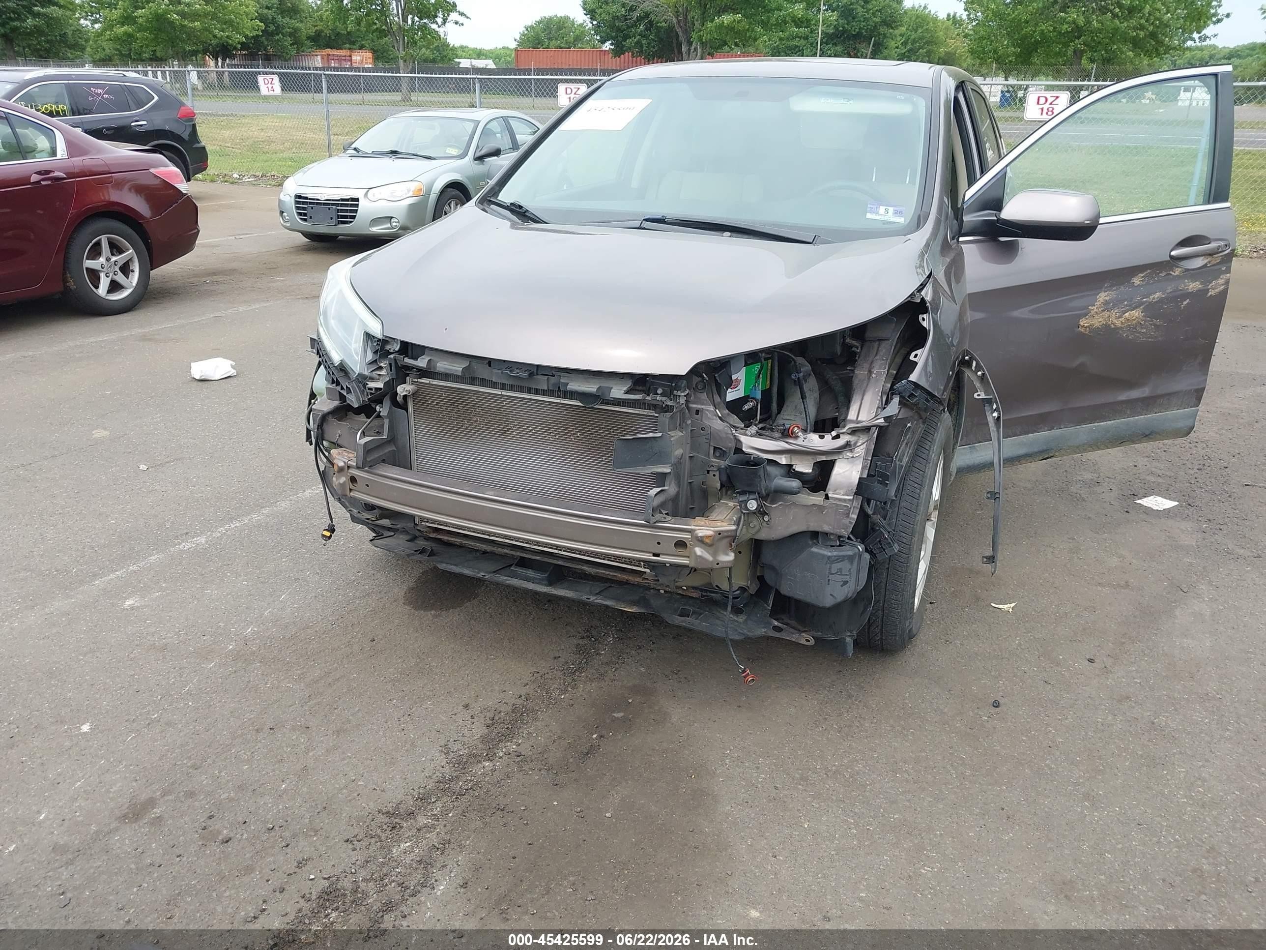 2015 Honda Cr-v Ex Серый vin: 2HKRM4H58FH664674