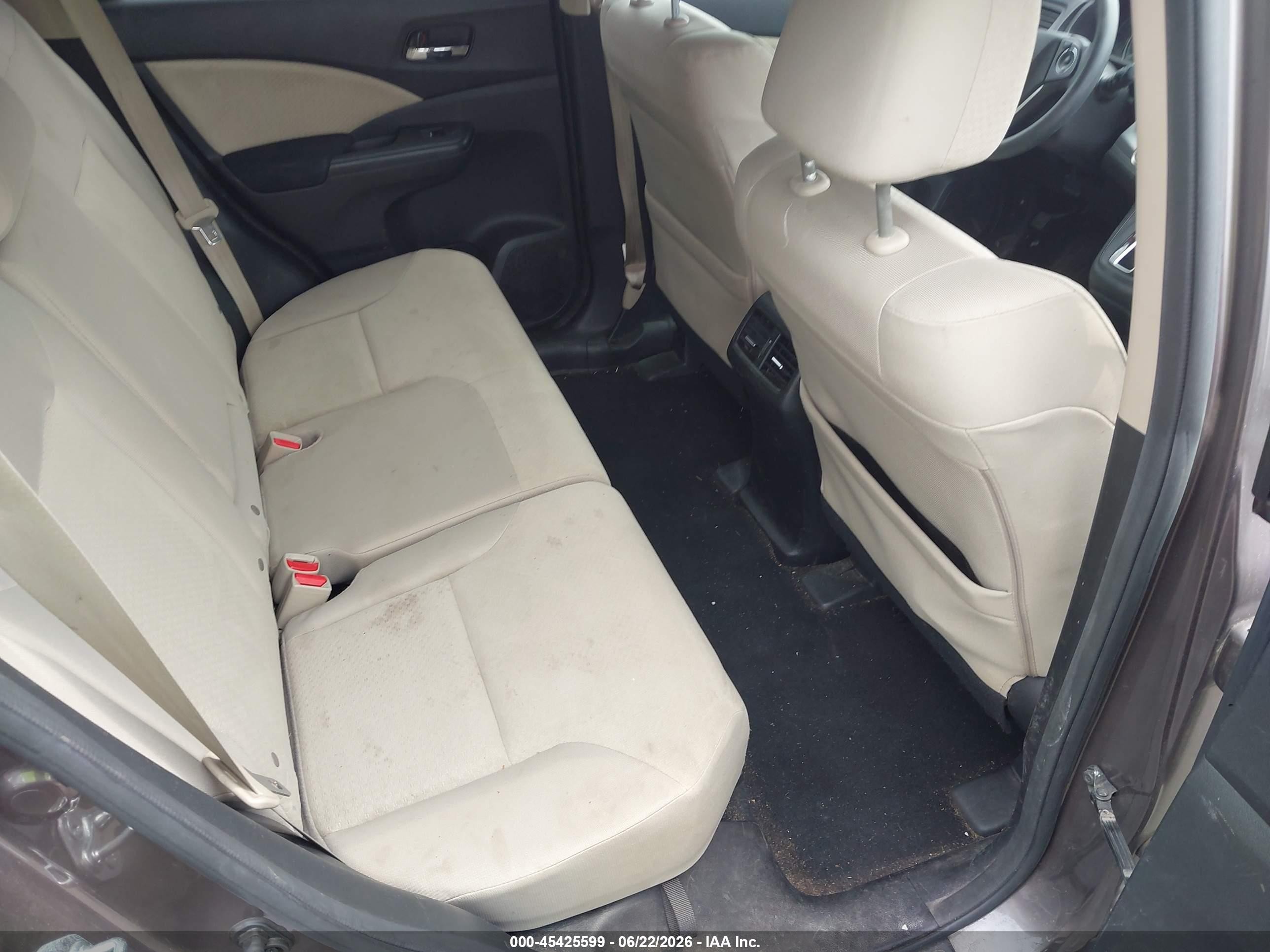 2015 Honda Cr-v Ex Серый vin: 2HKRM4H58FH664674