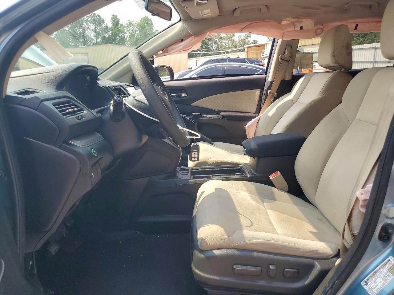 2015 Honda Cr-v Ex Turquoise vin: 2HKRM4H58FH667901