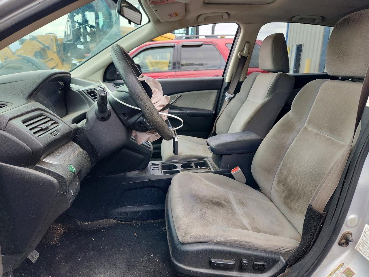 2015 Honda Cr-v Ex Silver vin: 2HKRM4H58FH677439