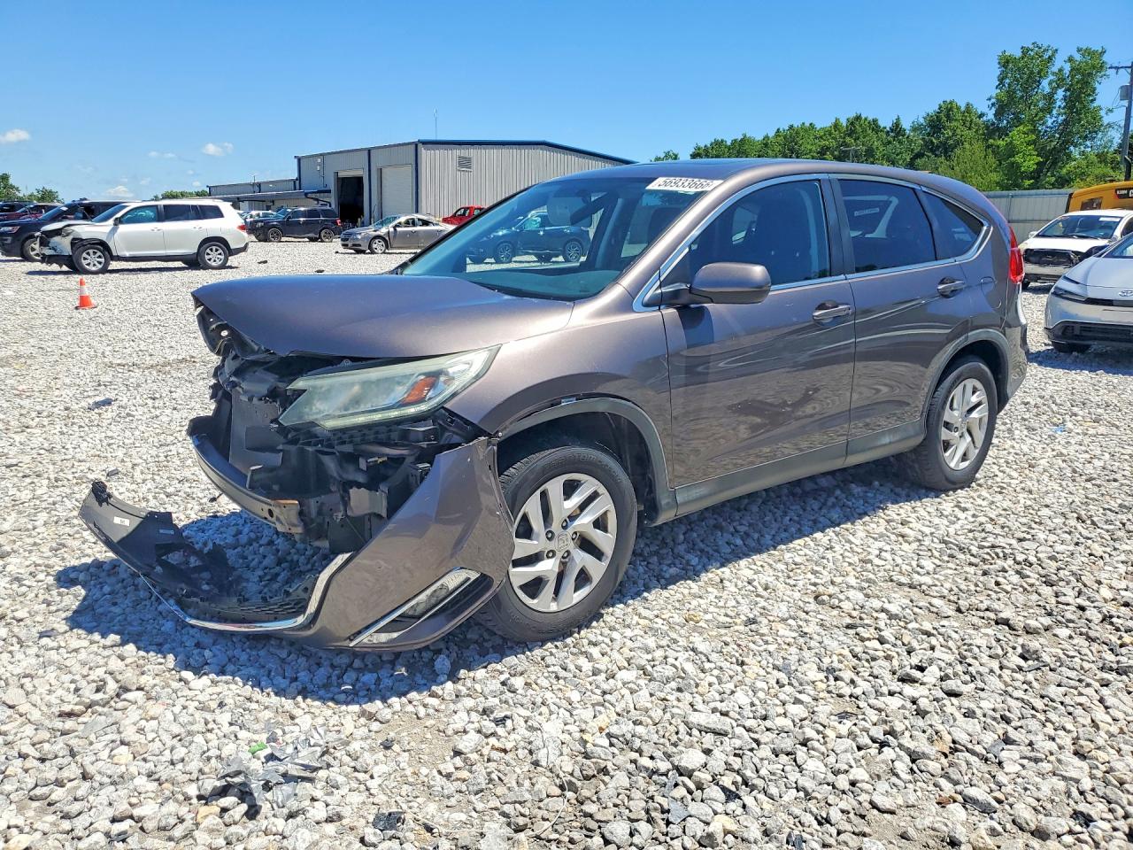 2015 Honda Cr-v Ex Tan vin: 2HKRM4H58FH679045