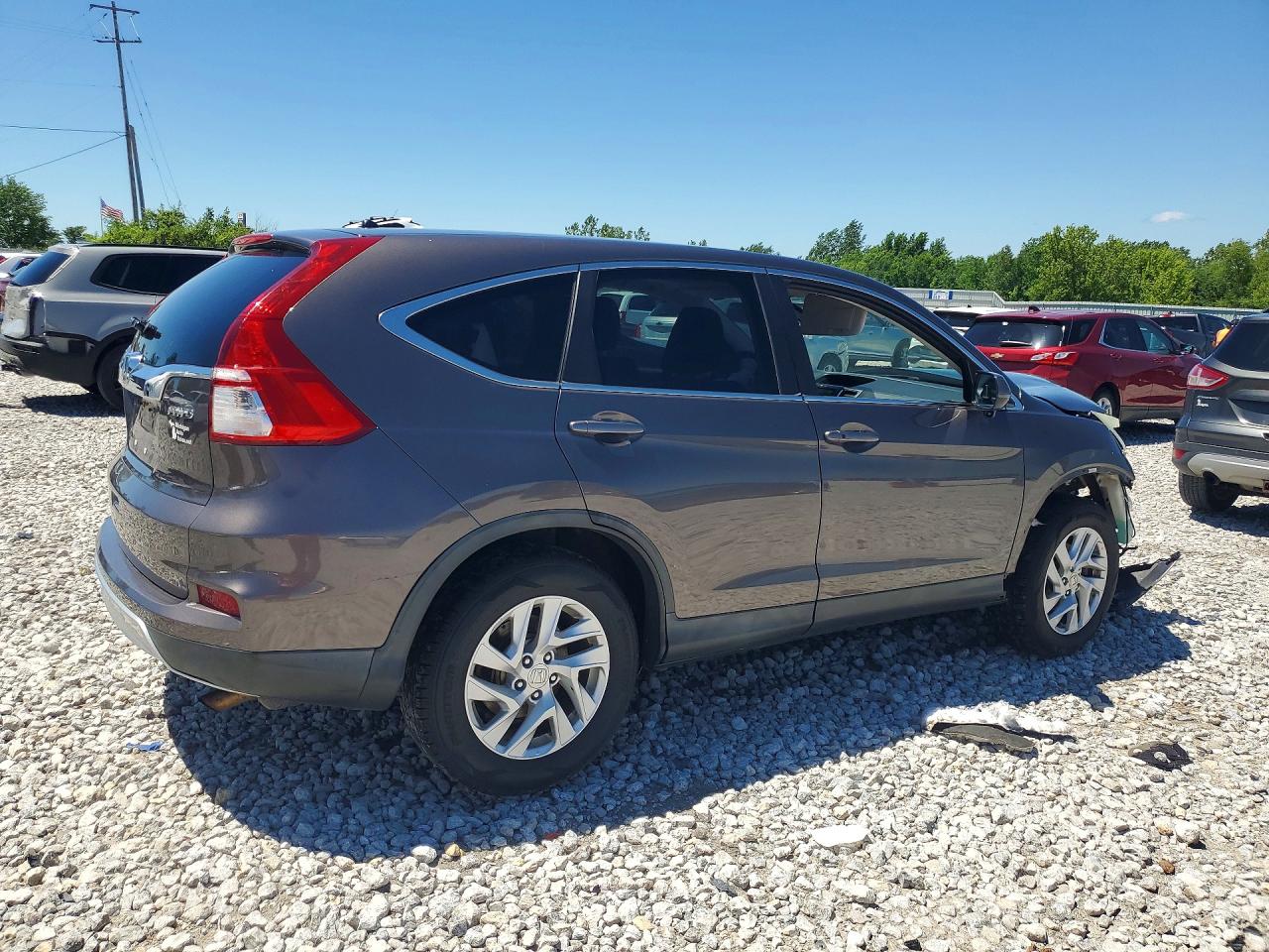 2015 Honda Cr-v Ex Tan vin: 2HKRM4H58FH679045