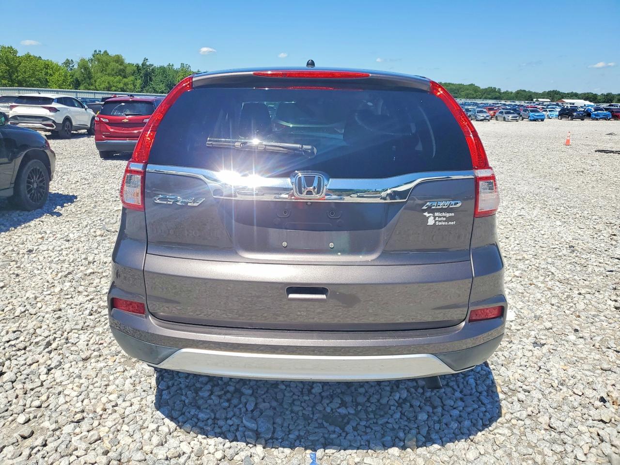 2015 Honda Cr-v Ex Tan vin: 2HKRM4H58FH679045