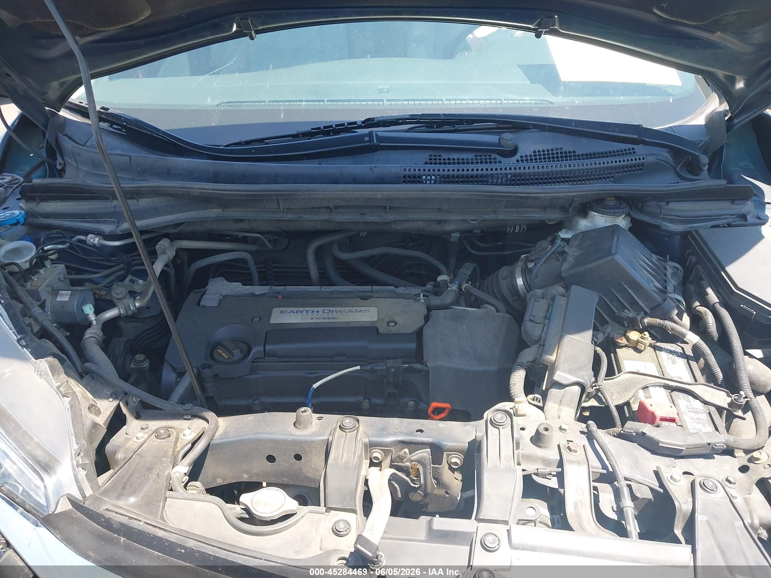 2015 Honda Cr-v Ex Синий vin: 2HKRM4H58FH682916