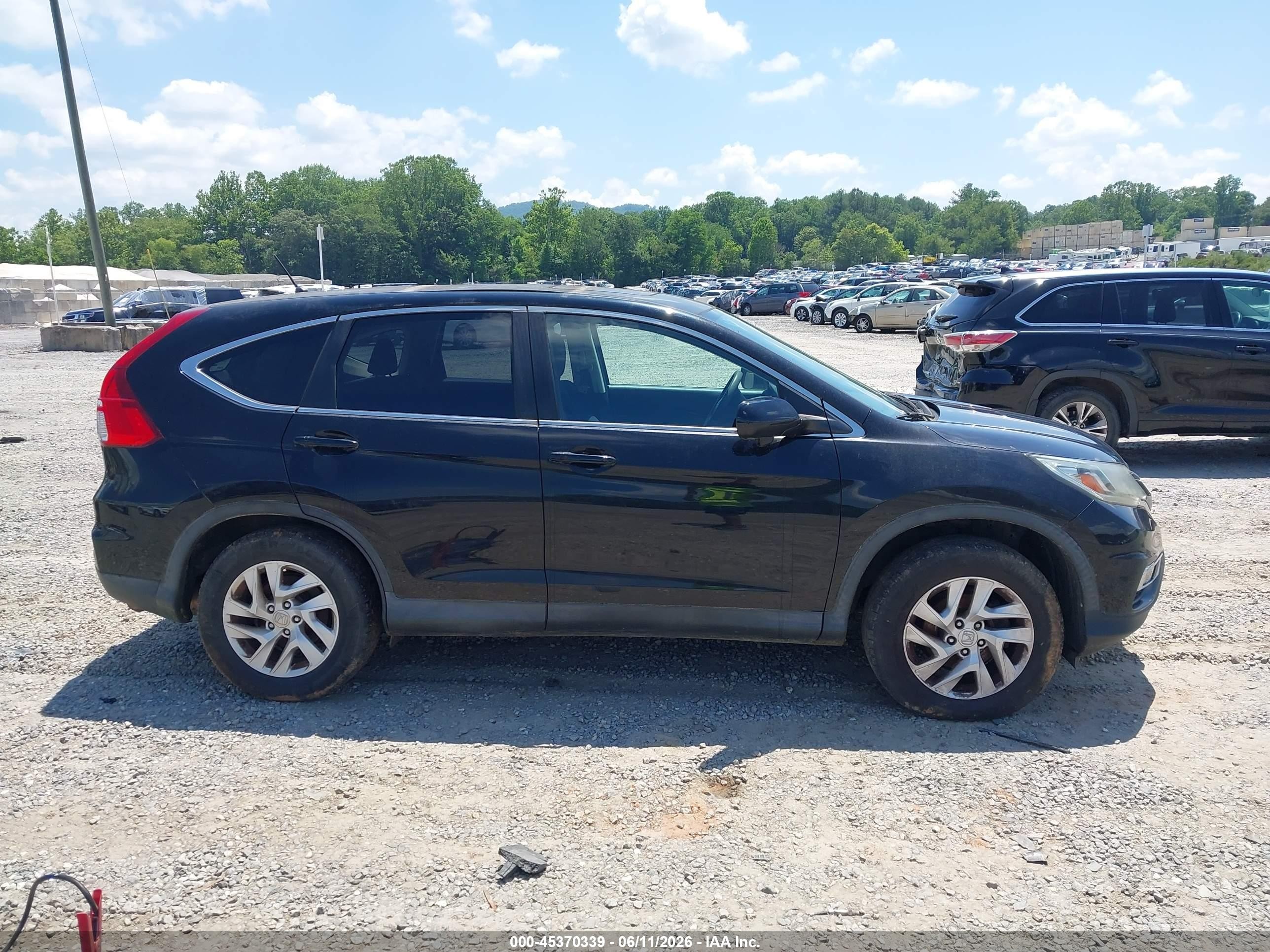2016 Honda Cr-v Ex Black vin: 2HKRM4H58GH655751