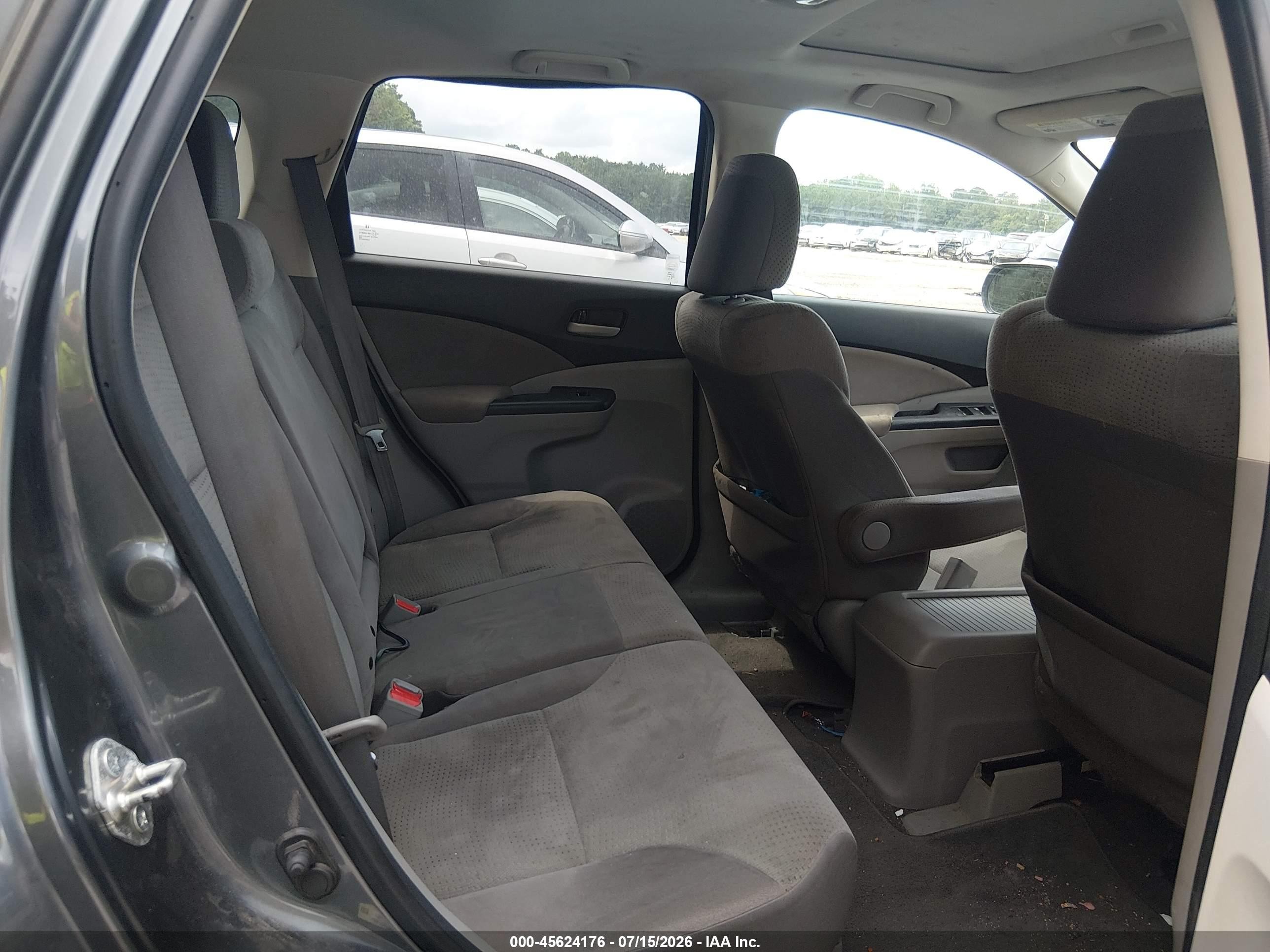 2012 Honda Cr-v Ex Серый vin: 2HKRM4H59CH608142