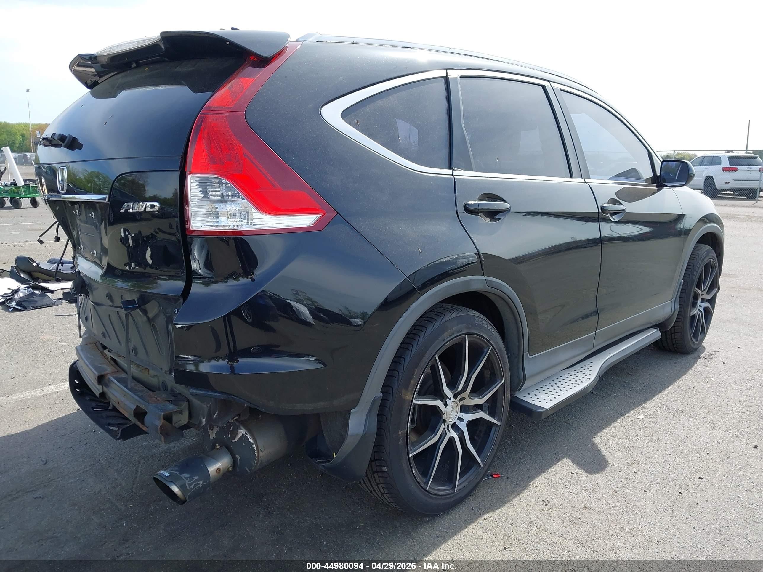 2012 Honda Cr-v Ex Black vin: 2HKRM4H59CH626947