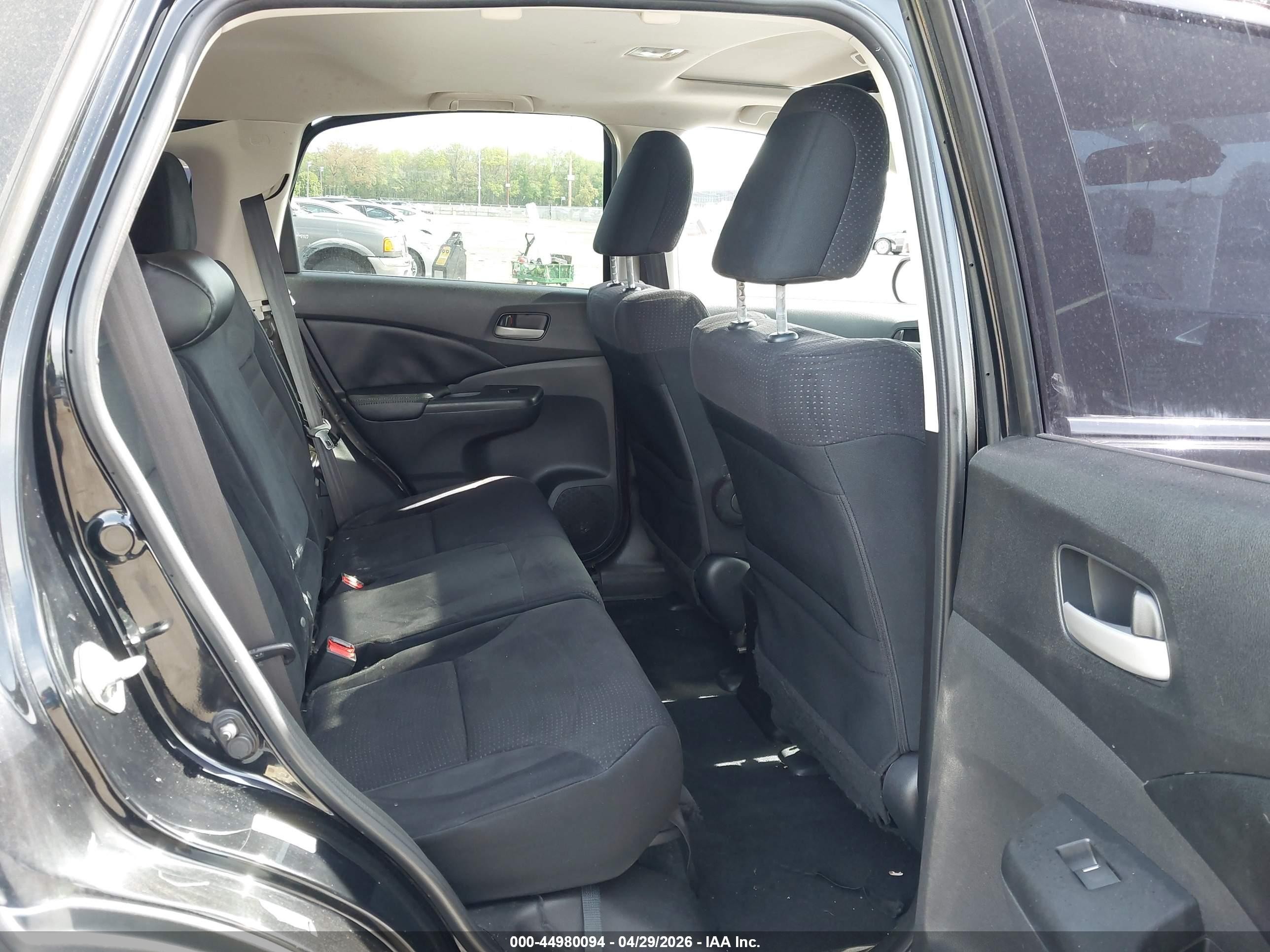 2012 Honda Cr-v Ex Black vin: 2HKRM4H59CH626947