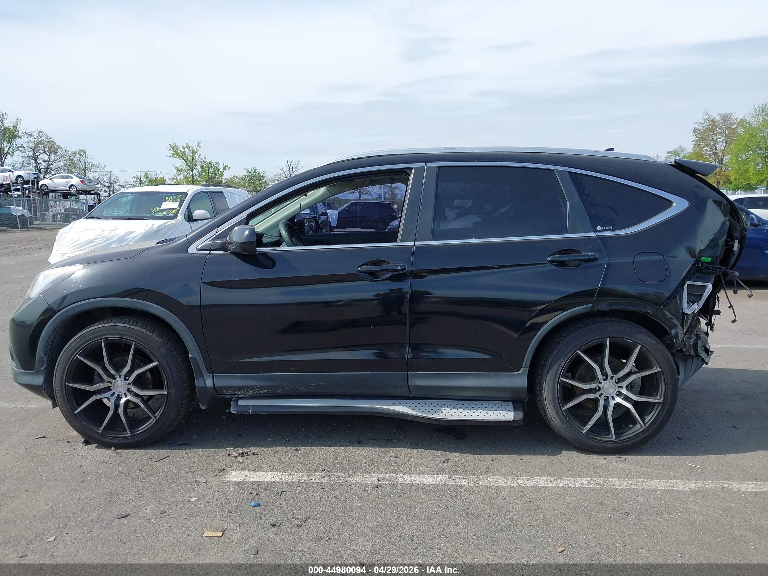 2012 Honda Cr-v Ex Black vin: 2HKRM4H59CH626947
