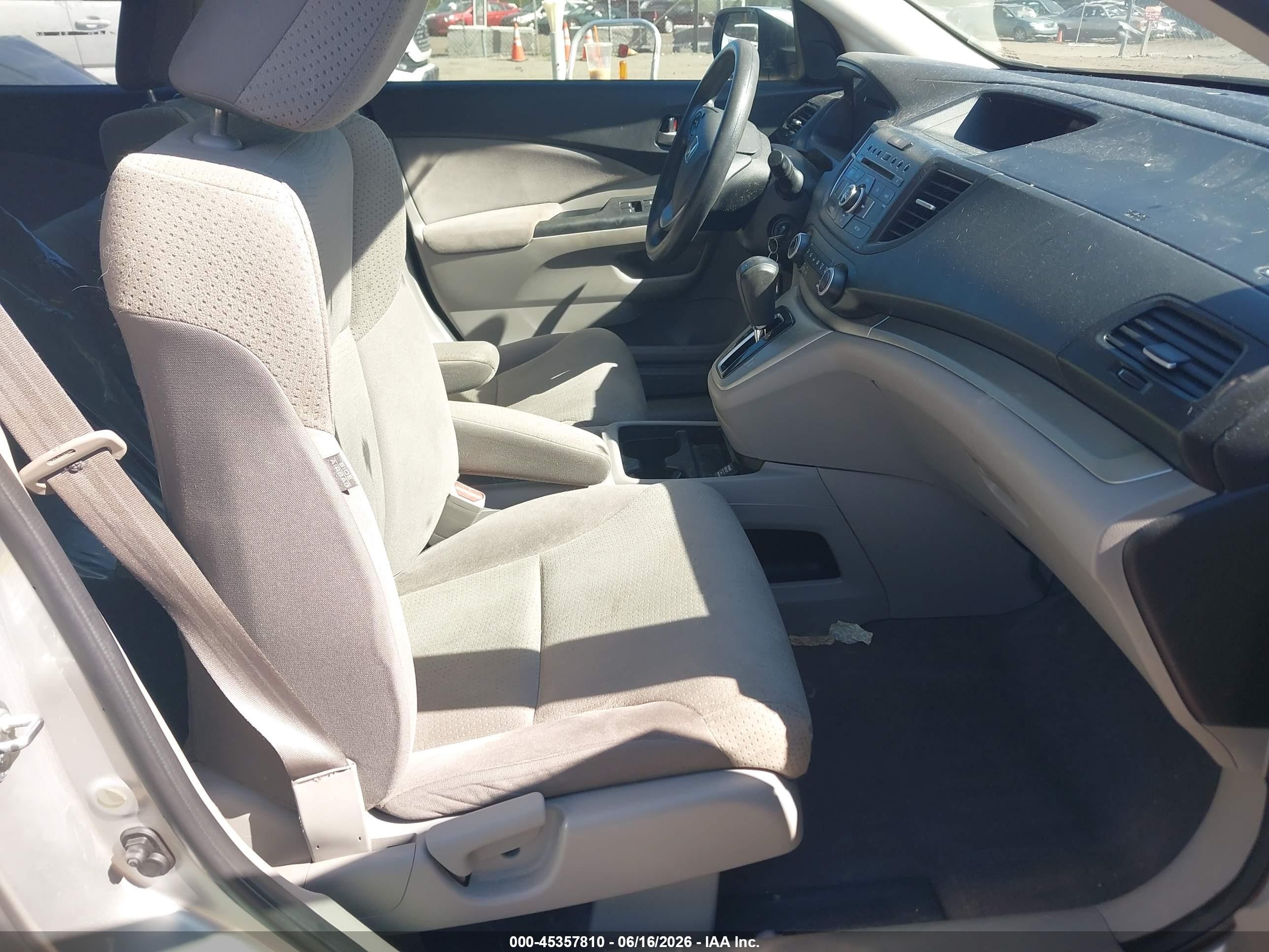 2012 Honda Cr-v Ex Silver vin: 2HKRM4H59CH631601
