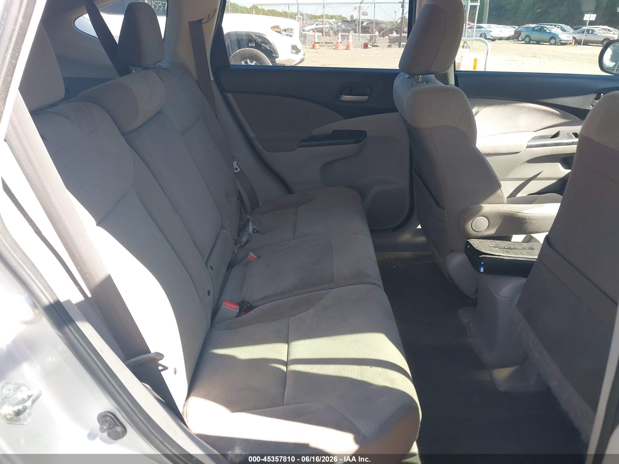 2012 Honda Cr-v Ex Silver vin: 2HKRM4H59CH631601