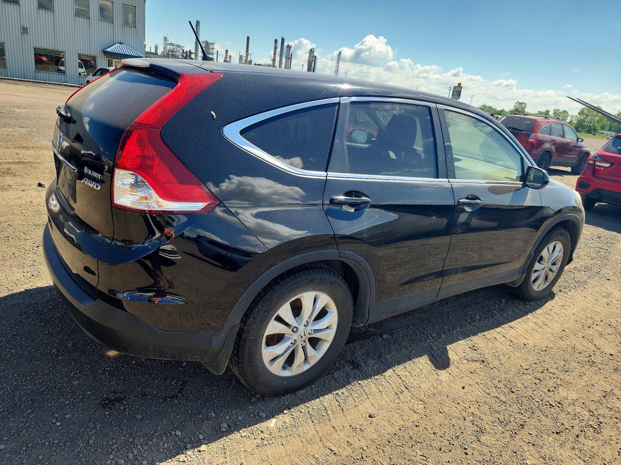2013 Honda Cr-v Ex Black vin: 2HKRM4H59DH102571