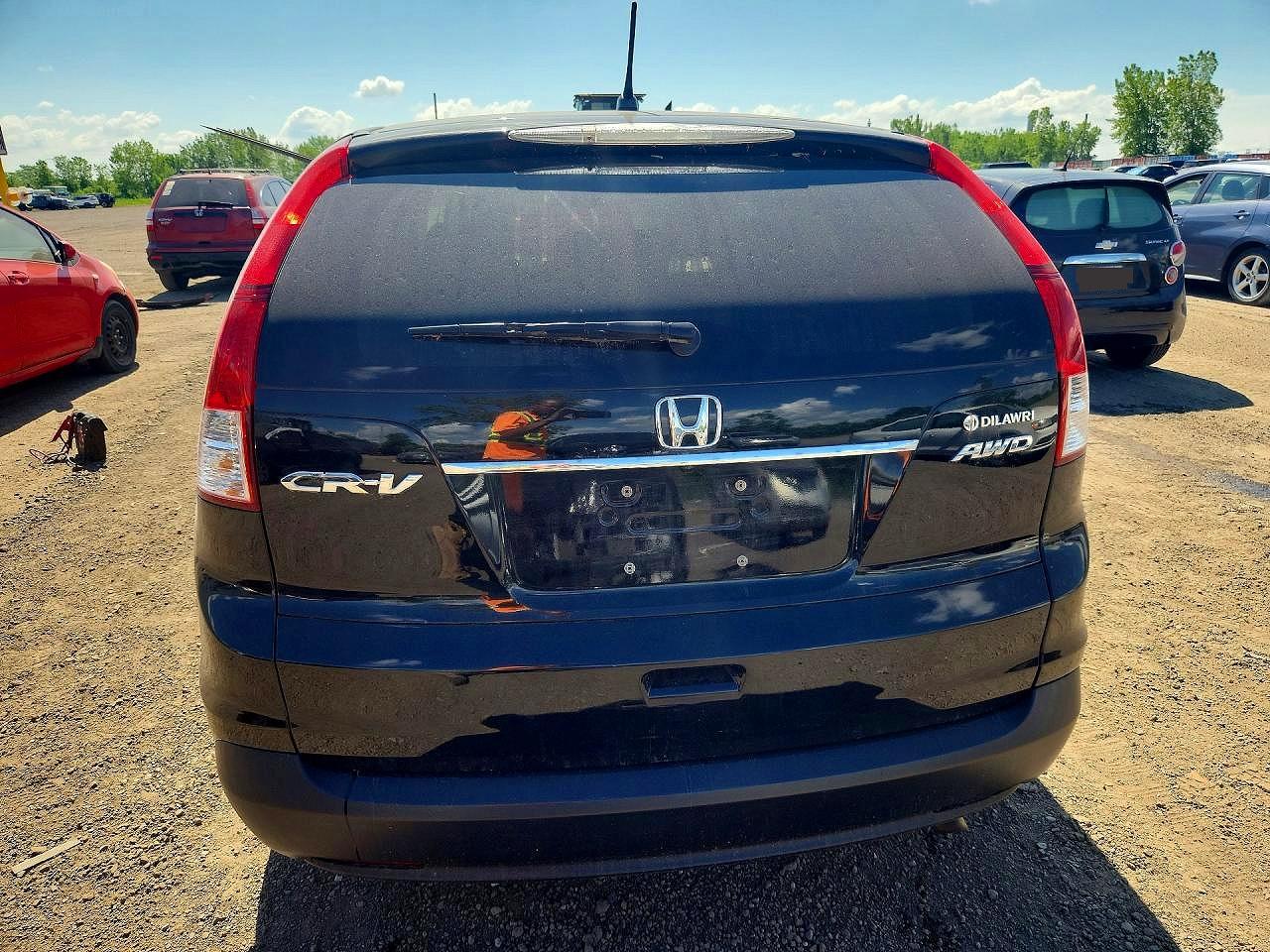 2013 Honda Cr-v Ex Black vin: 2HKRM4H59DH102571