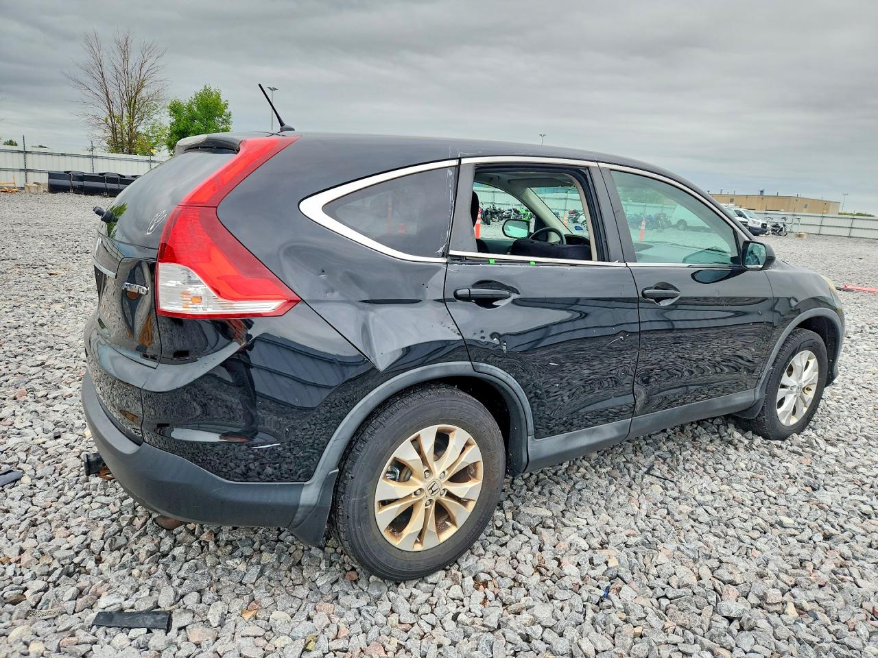 2013 Honda Cr-v Ex Black vin: 2HKRM4H59DH121850