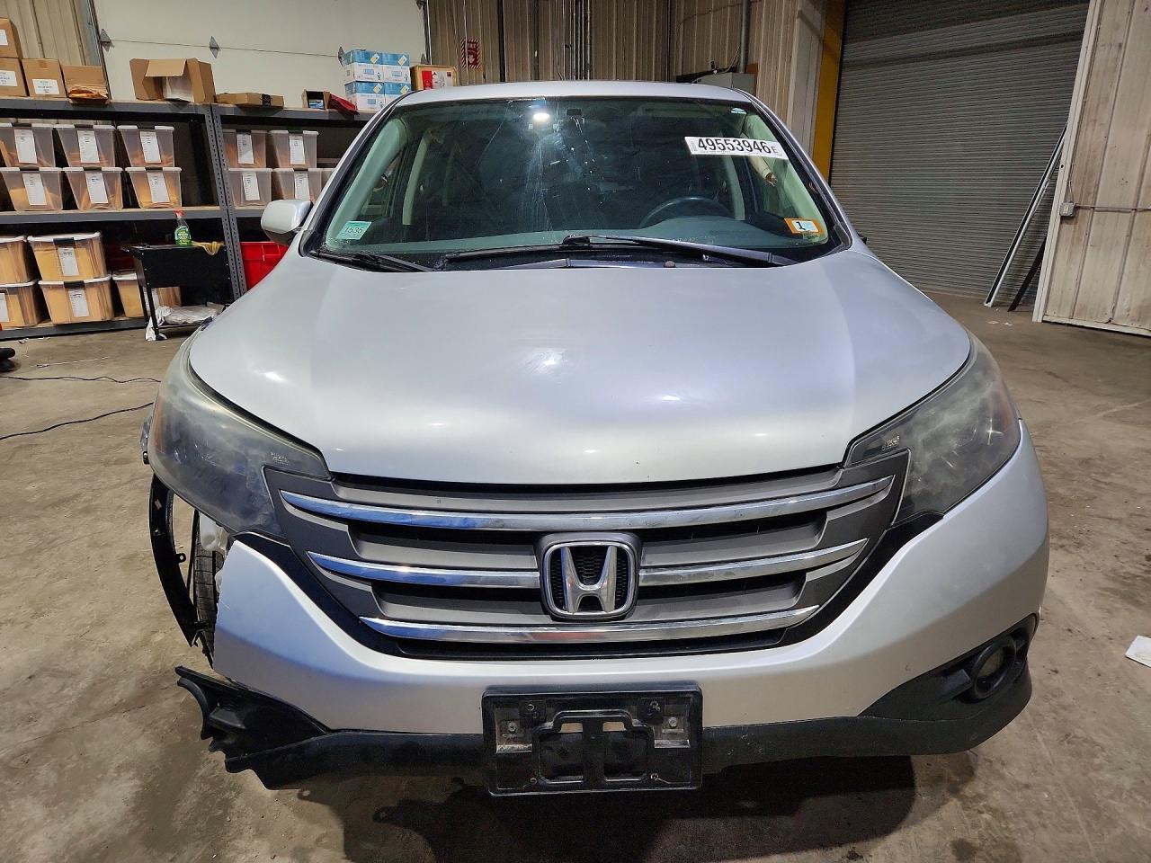 2013 Honda Cr-v Ex Silver vin: 2HKRM4H59DH600351