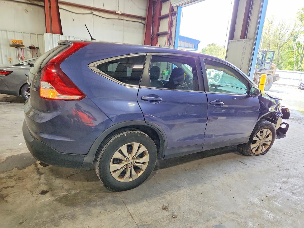 2013 Honda Cr-v Ex Blue vin: 2HKRM4H59DH604786