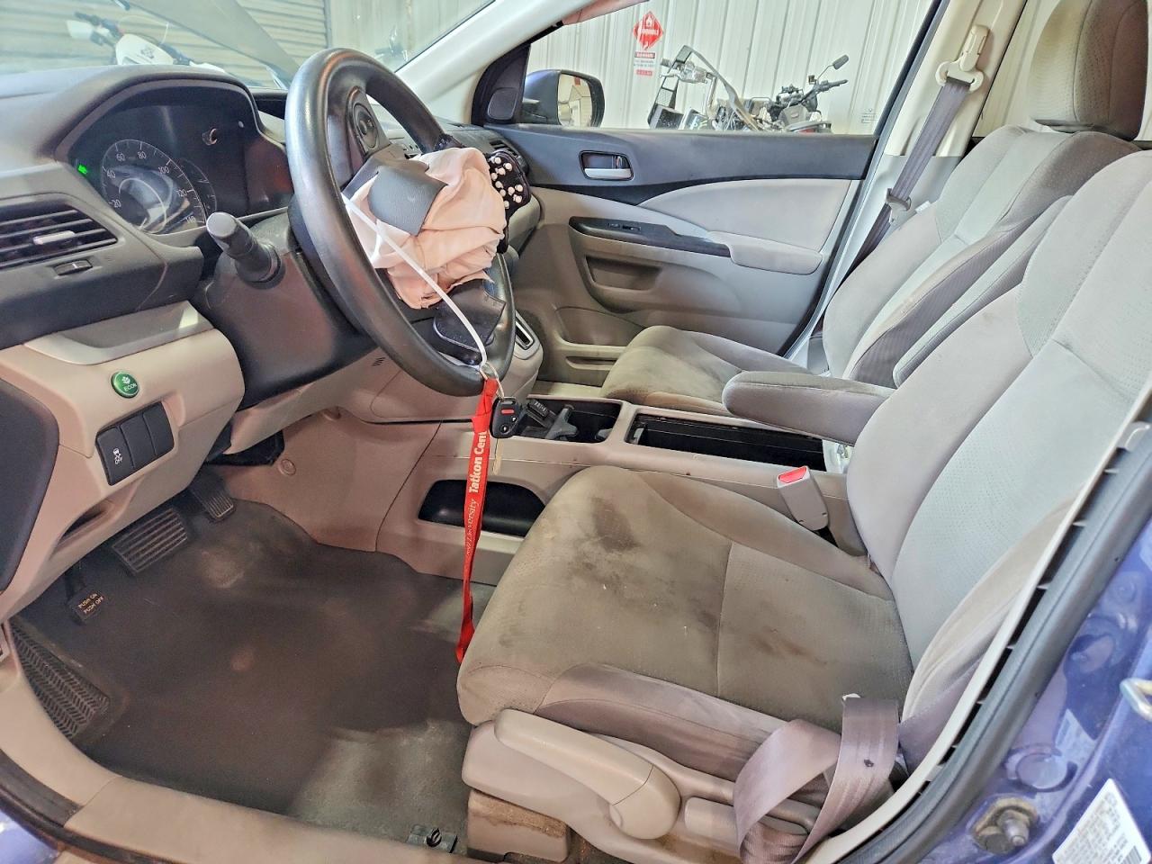 2013 Honda Cr-v Ex Blue vin: 2HKRM4H59DH604786