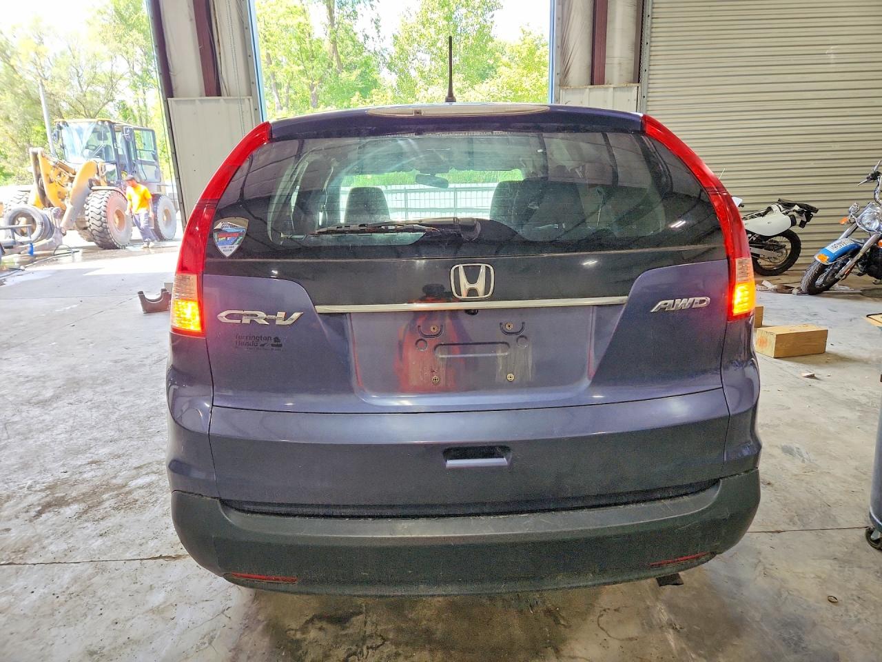 2013 Honda Cr-v Ex Blue vin: 2HKRM4H59DH604786