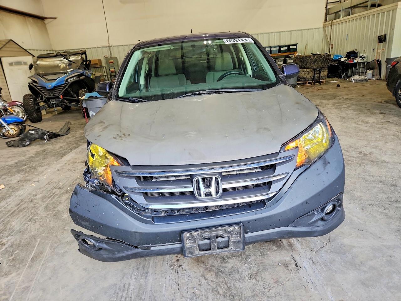 2013 Honda Cr-v Ex Blue vin: 2HKRM4H59DH604786