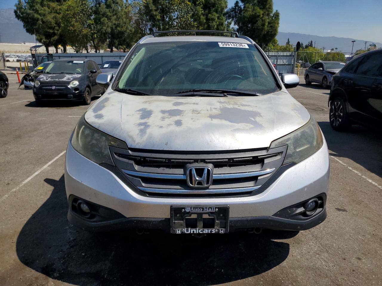 2013 Honda Cr-v Ex Серебряный vin: 2HKRM4H59DH609678