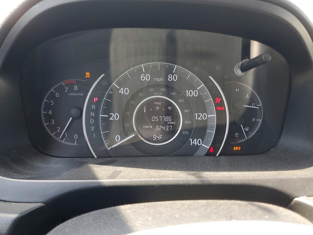 2013 Honda Cr-v Ex Серебряный vin: 2HKRM4H59DH609678