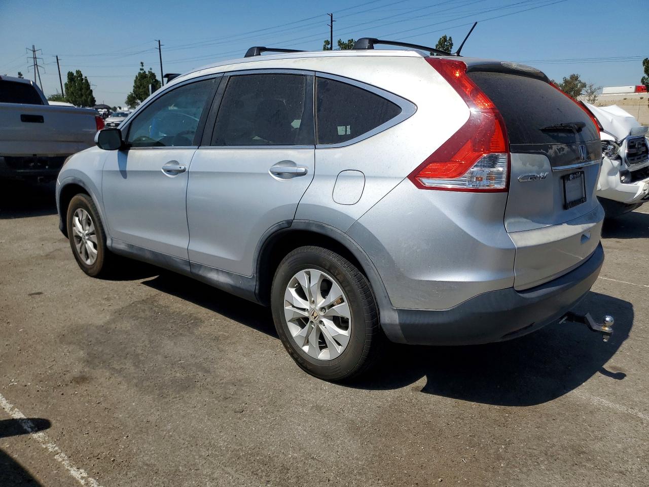 2013 Honda Cr-v Ex Серебряный vin: 2HKRM4H59DH609678