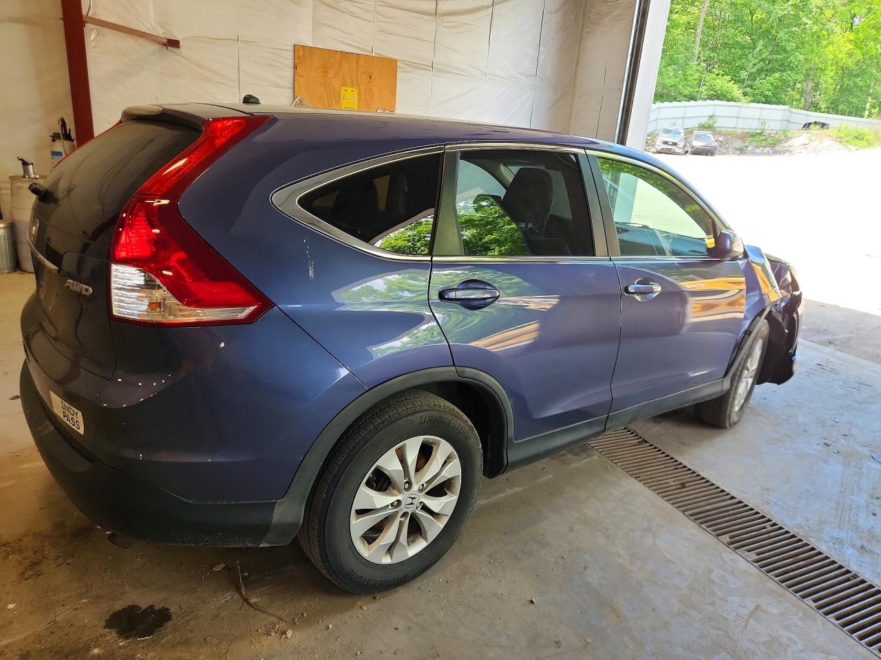 2013 Honda Cr-v Ex Blue vin: 2HKRM4H59DH619689