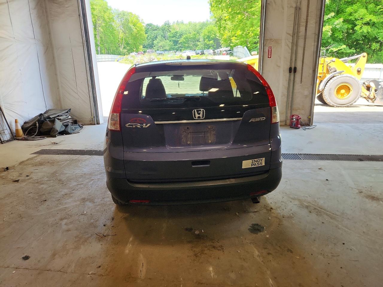 2013 Honda Cr-v Ex Blue vin: 2HKRM4H59DH619689