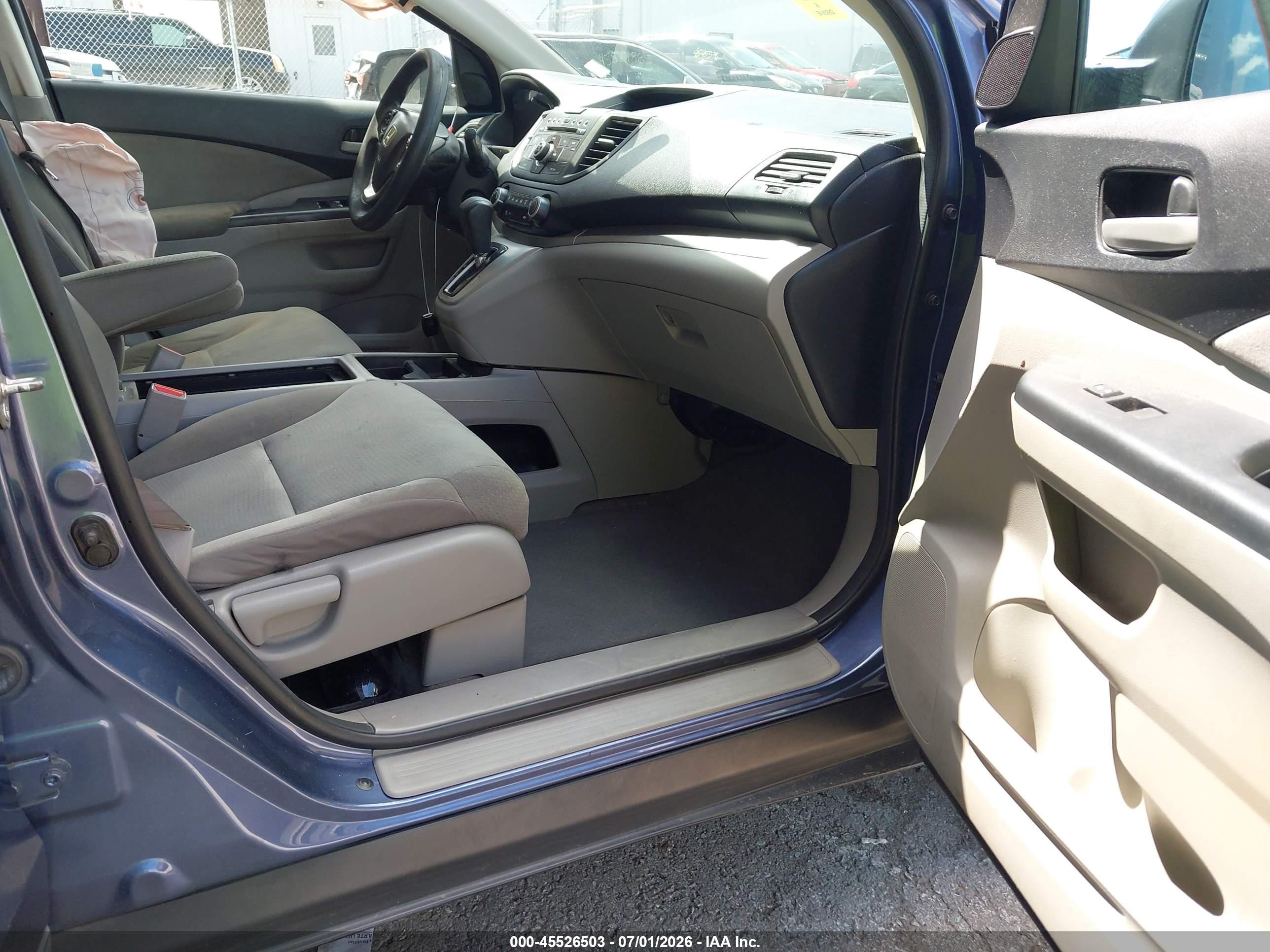 2013 Honda Cr-v Ex Синий vin: 2HKRM4H59DH637982