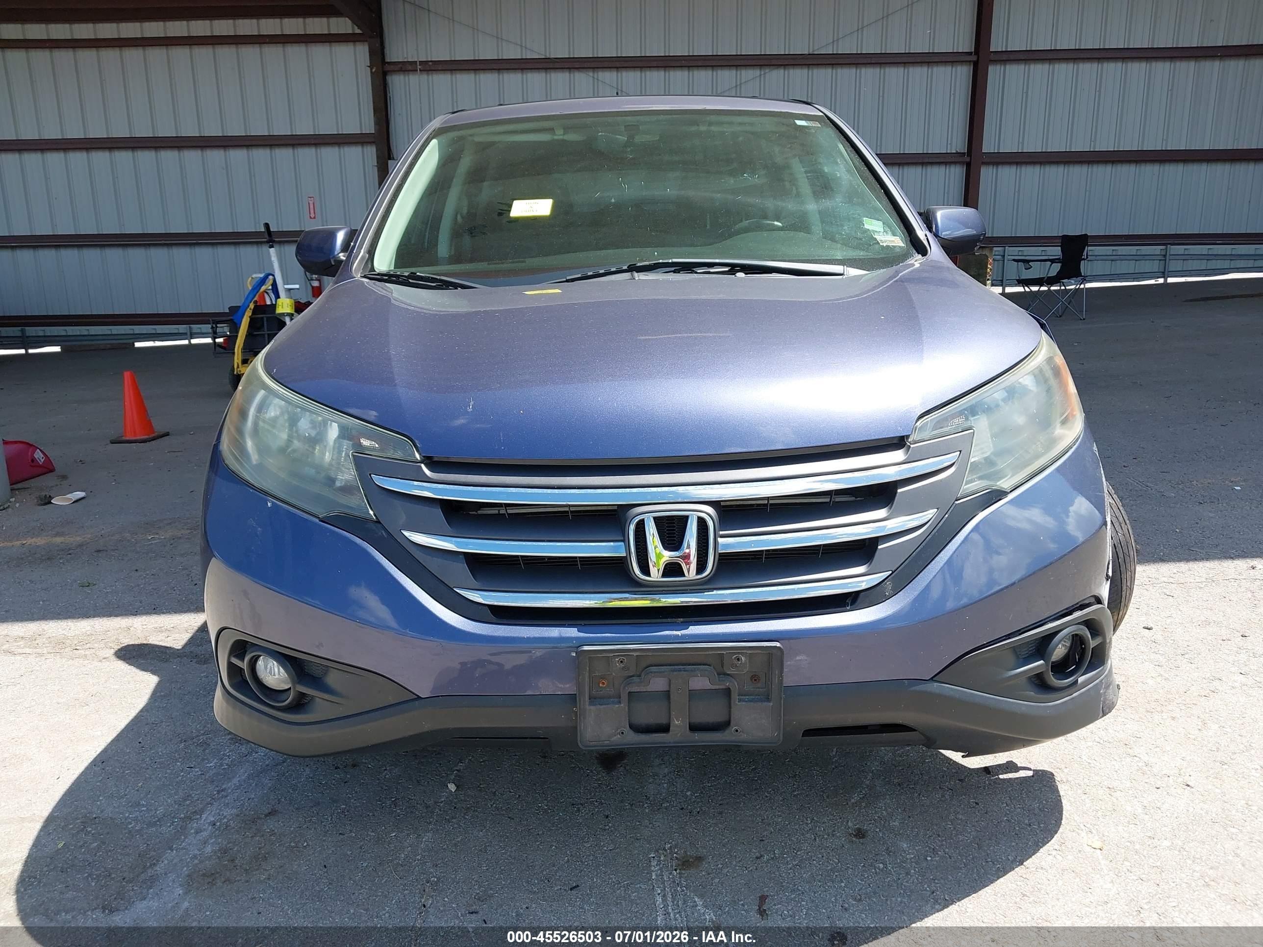 2013 Honda Cr-v Ex Синий vin: 2HKRM4H59DH637982