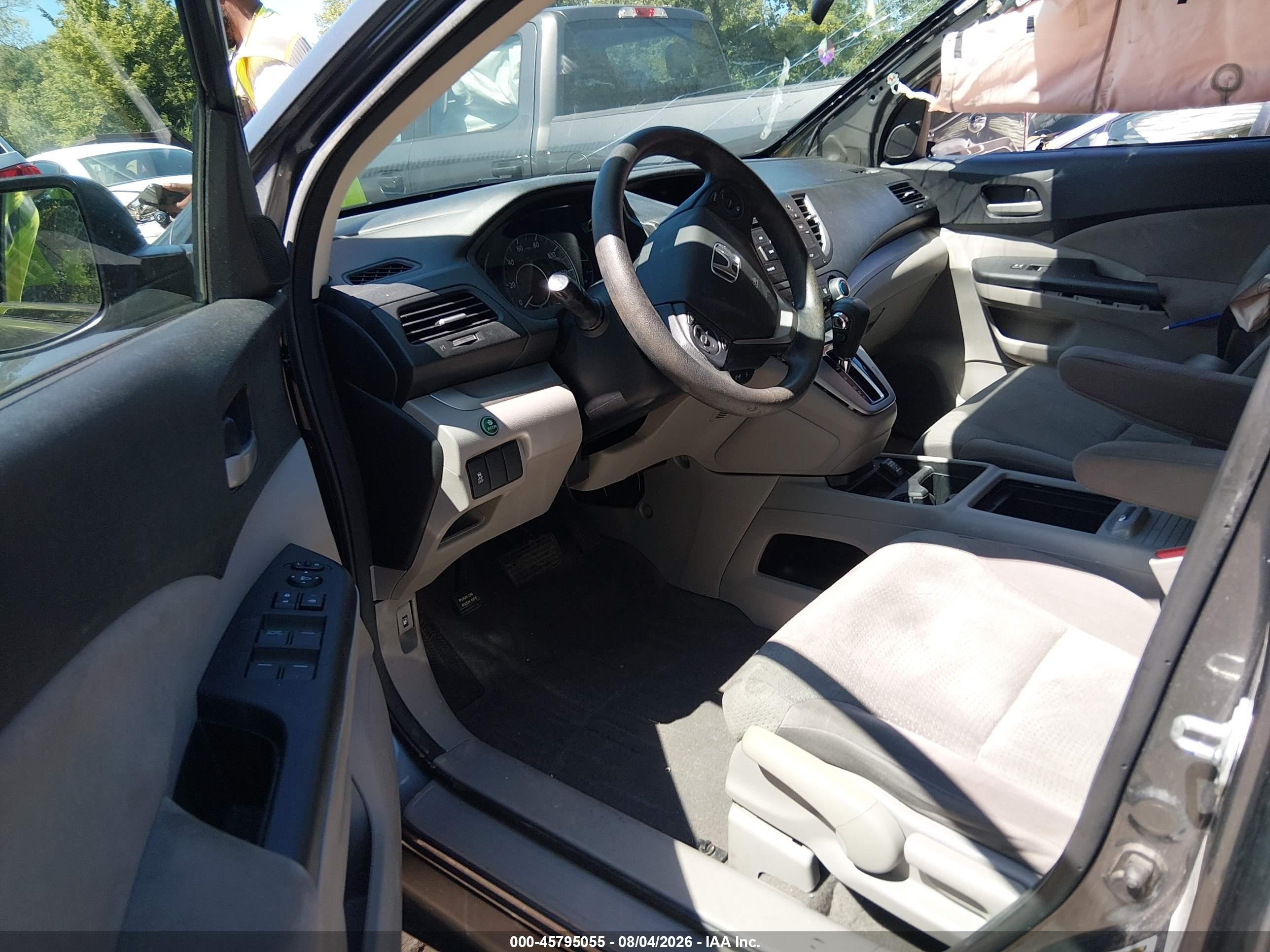 2013 Honda Cr-v Ex Gray vin: 2HKRM4H59DH674126
