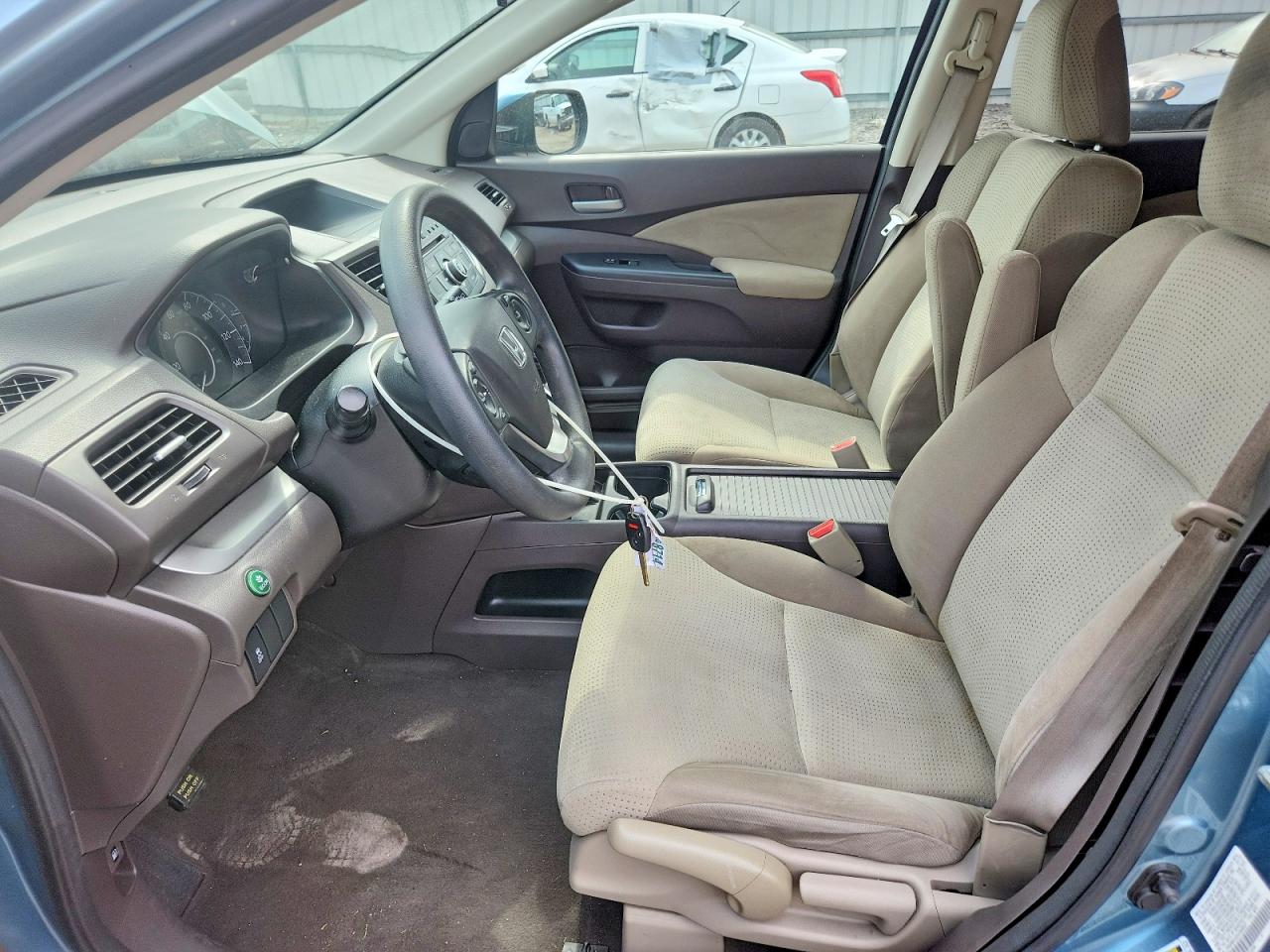 2013 Honda Cr-v Ex Blue vin: 2HKRM4H59DH688527