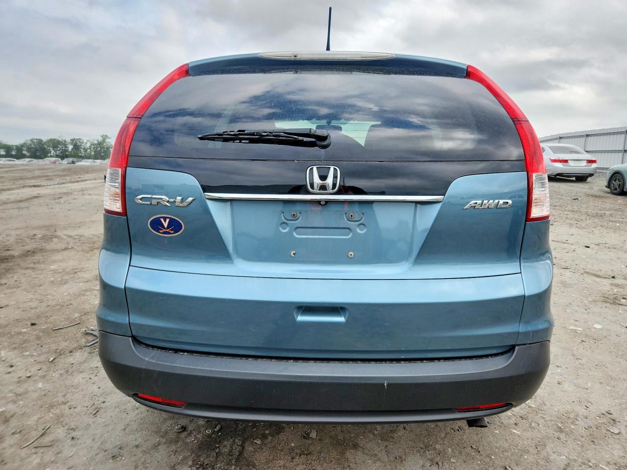 2013 Honda Cr-v Ex Blue vin: 2HKRM4H59DH688527