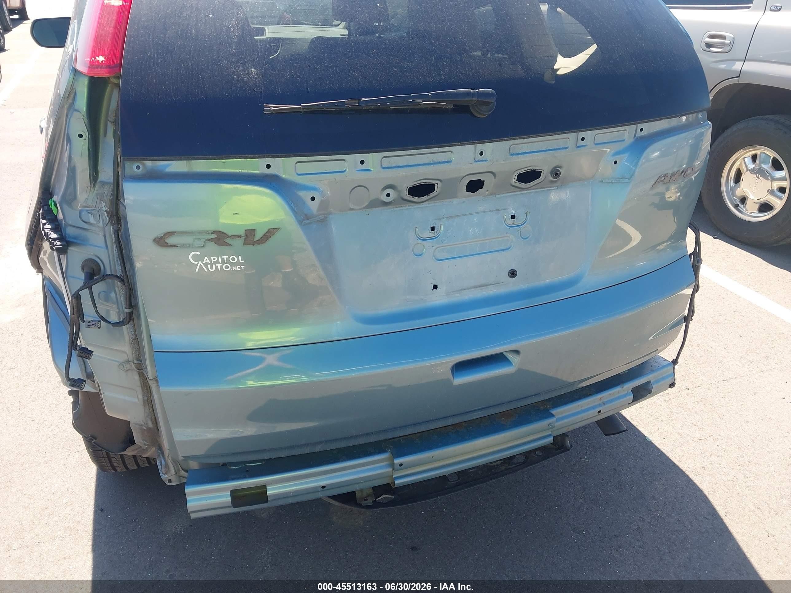 2013 Honda Cr-v Ex Blue vin: 2HKRM4H59DH689886