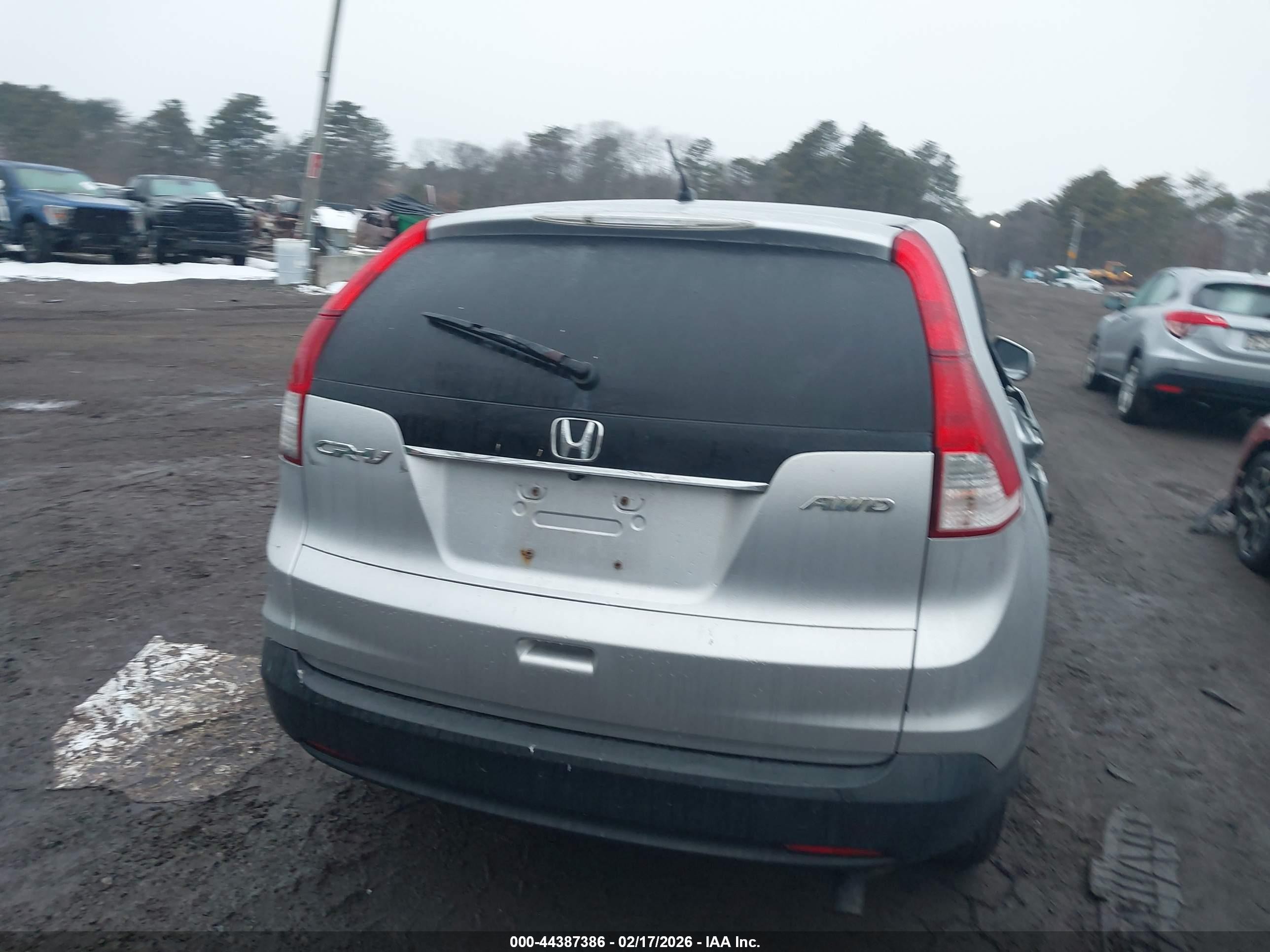 2013 Honda Cr-v Ex Silver vin: 2HKRM4H59DH690407