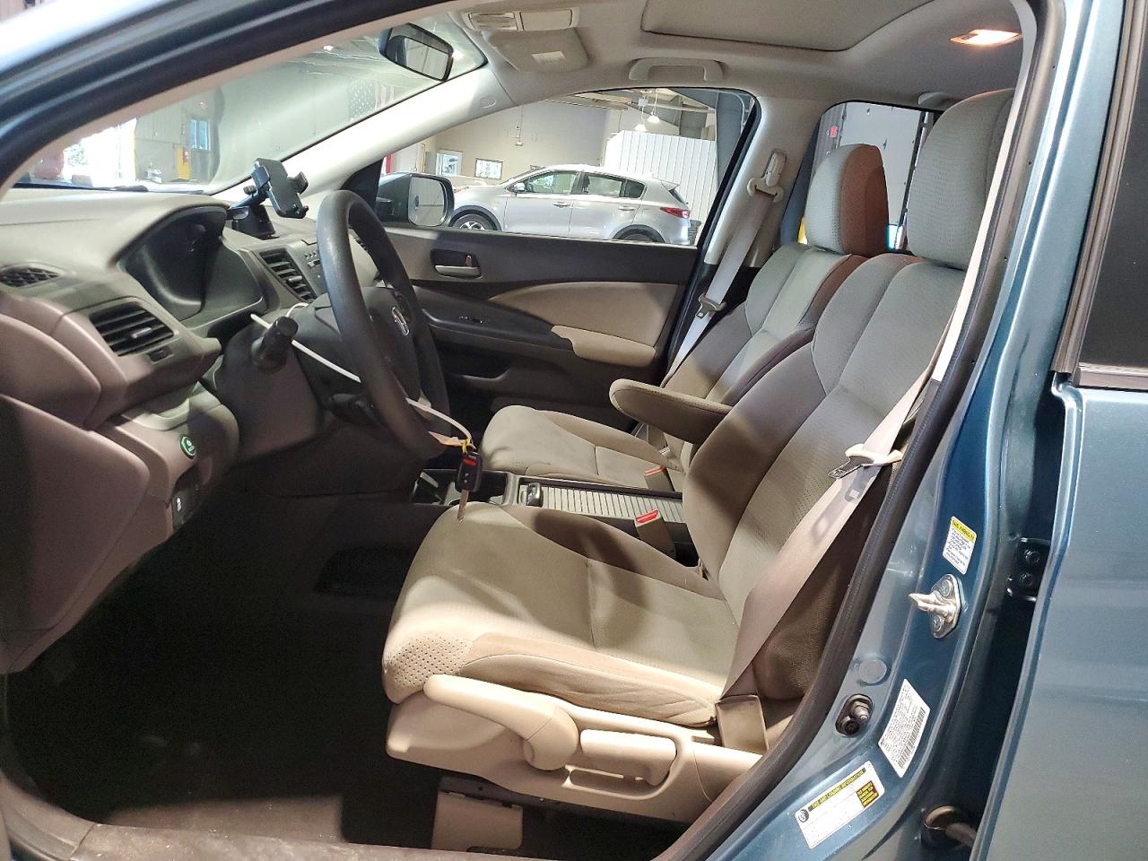 2014 Honda Cr-v Ex Blue vin: 2HKRM4H59EH604465