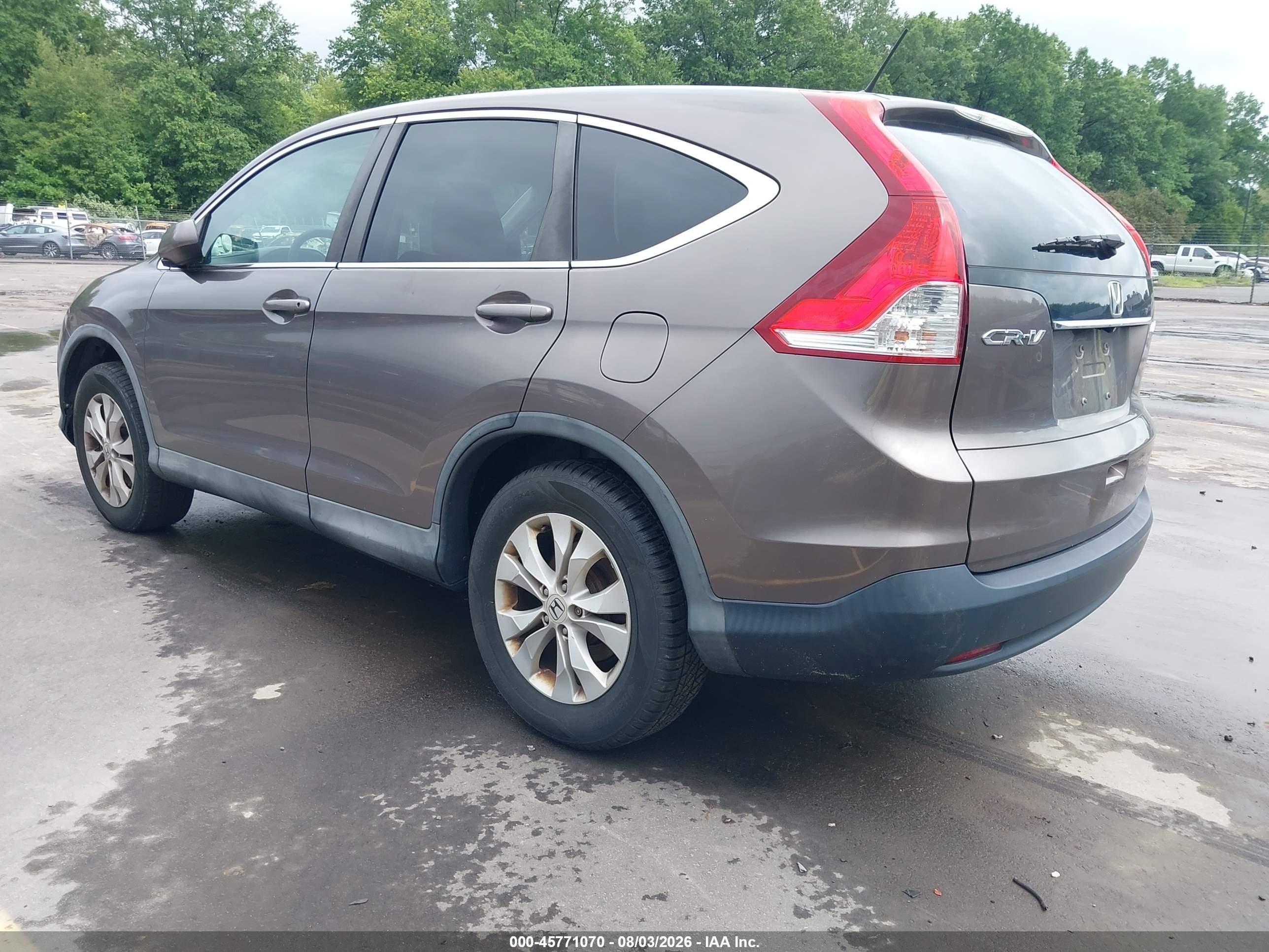 2014 Honda Cr-v Ex Brown vin: 2HKRM4H59EH620097