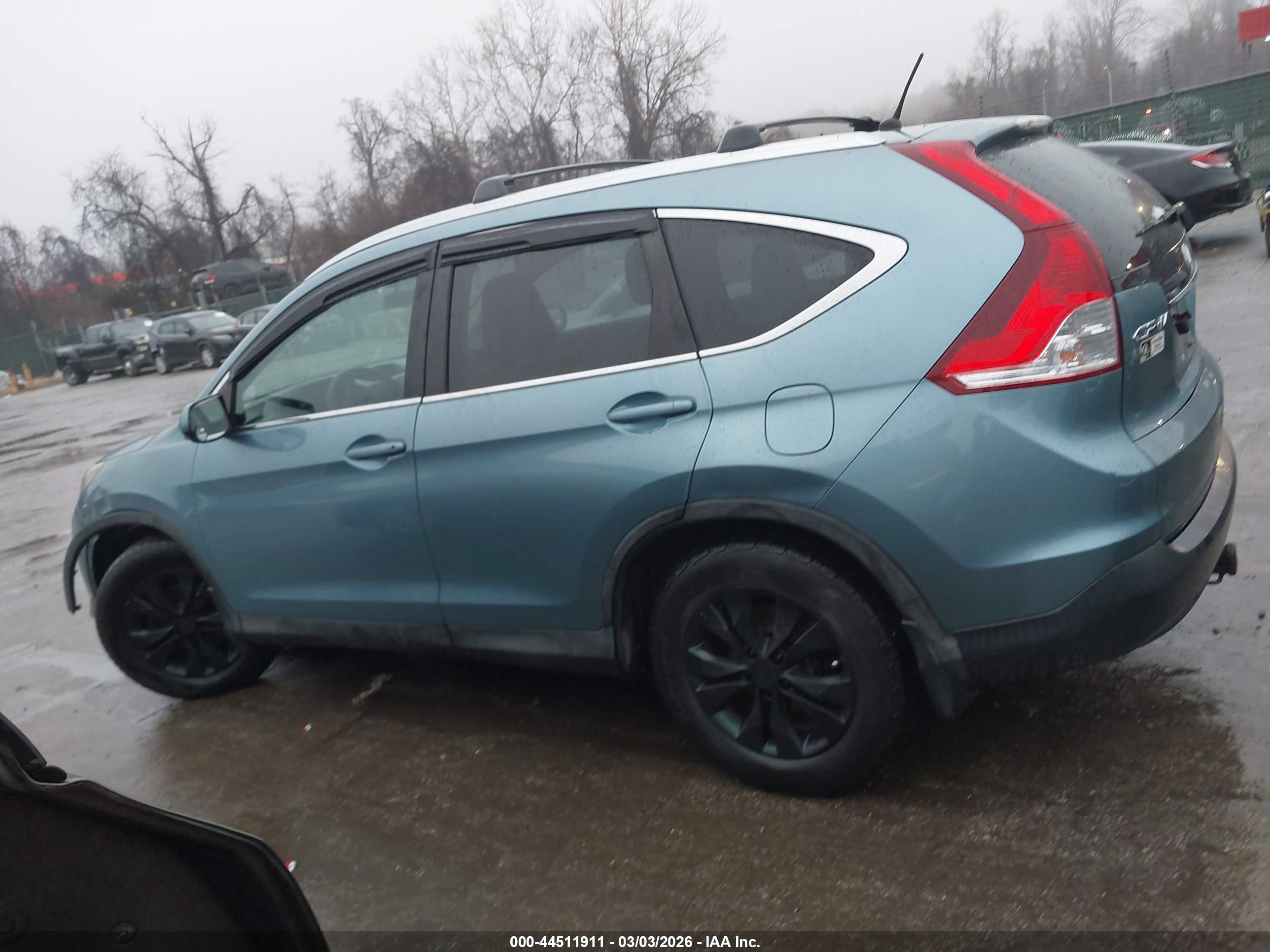 2014 Honda Cr-v Ex Blue vin: 2HKRM4H59EH634503