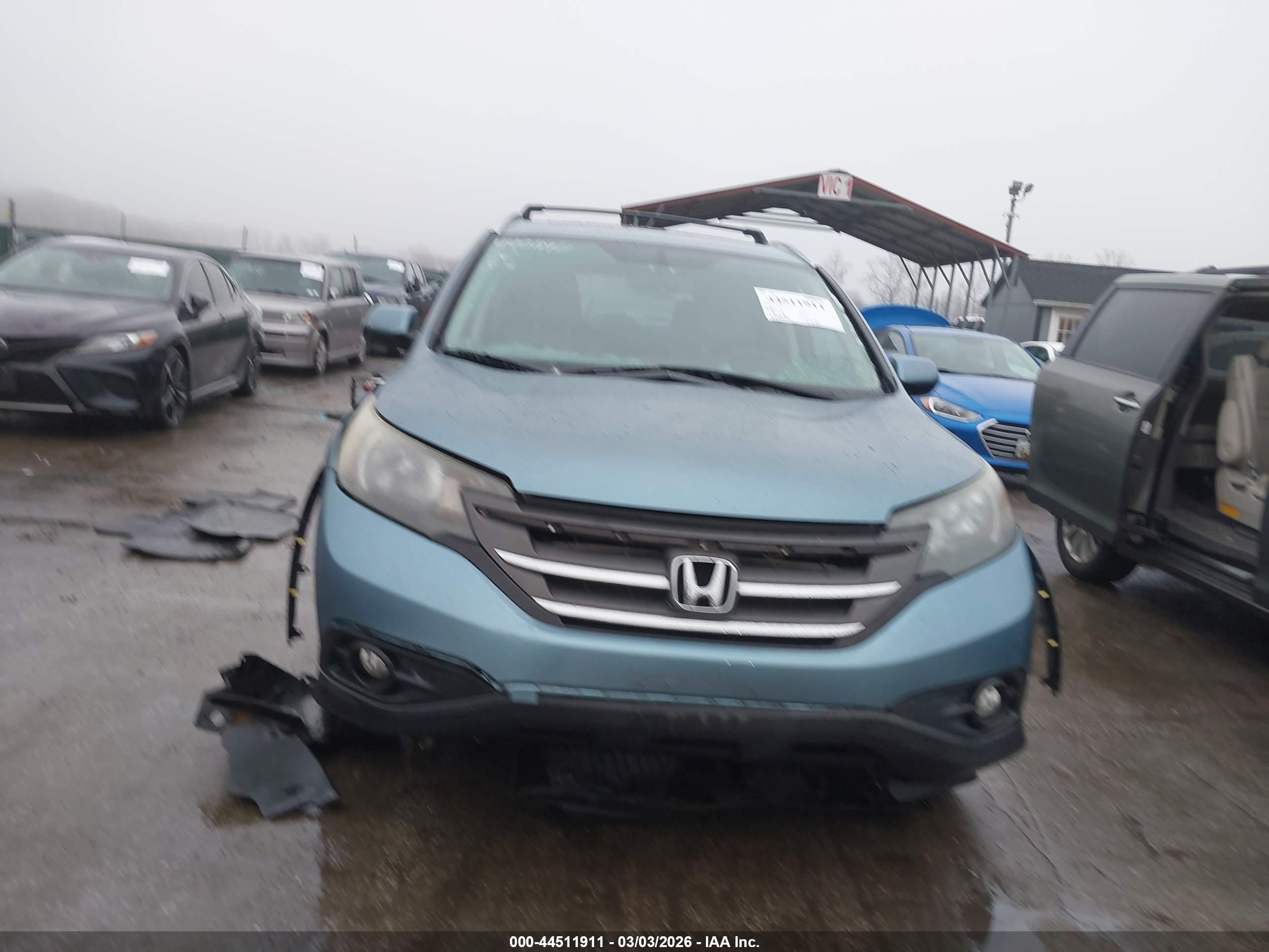 2014 Honda Cr-v Ex Blue vin: 2HKRM4H59EH634503