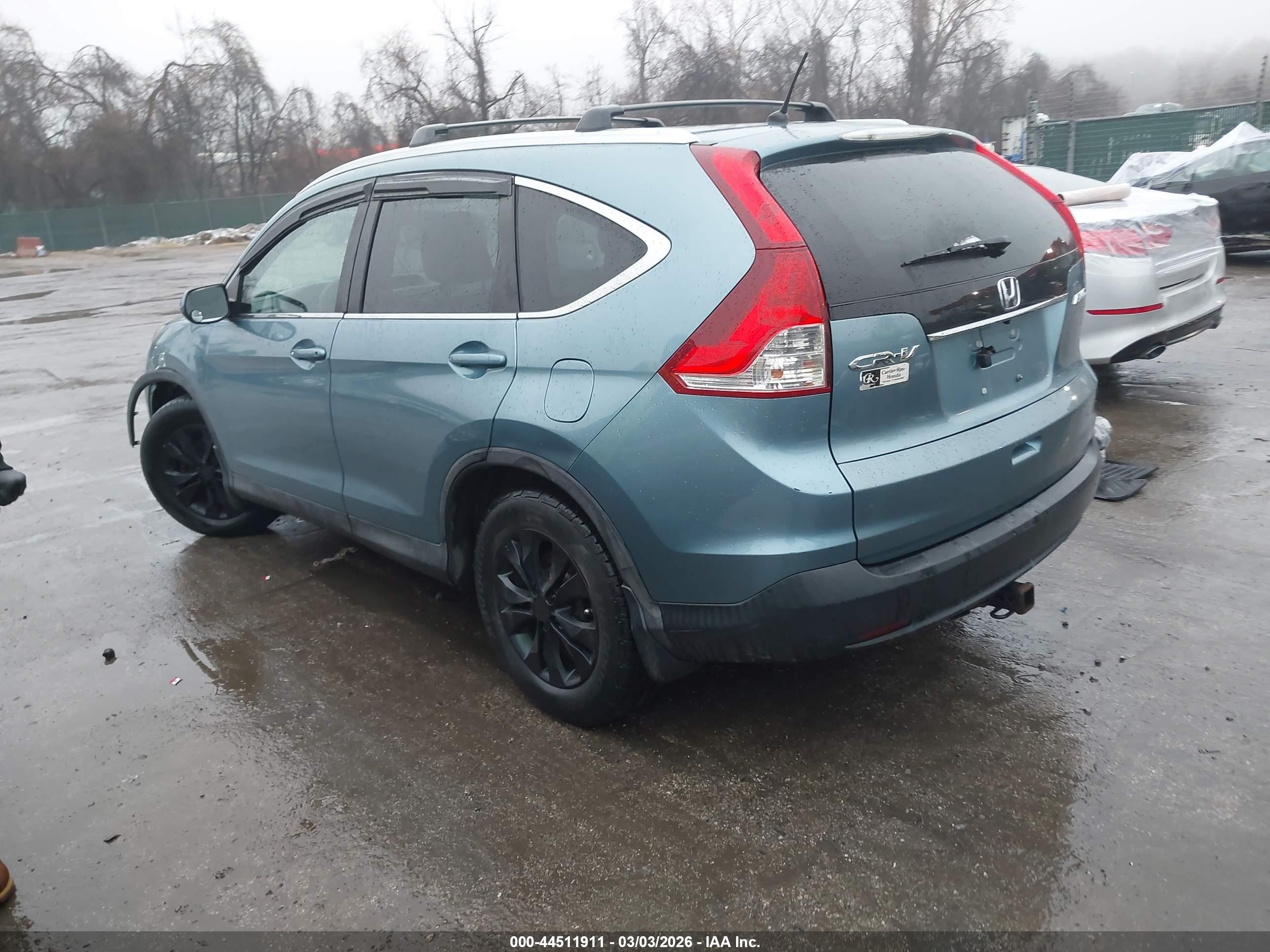 2014 Honda Cr-v Ex Blue vin: 2HKRM4H59EH634503
