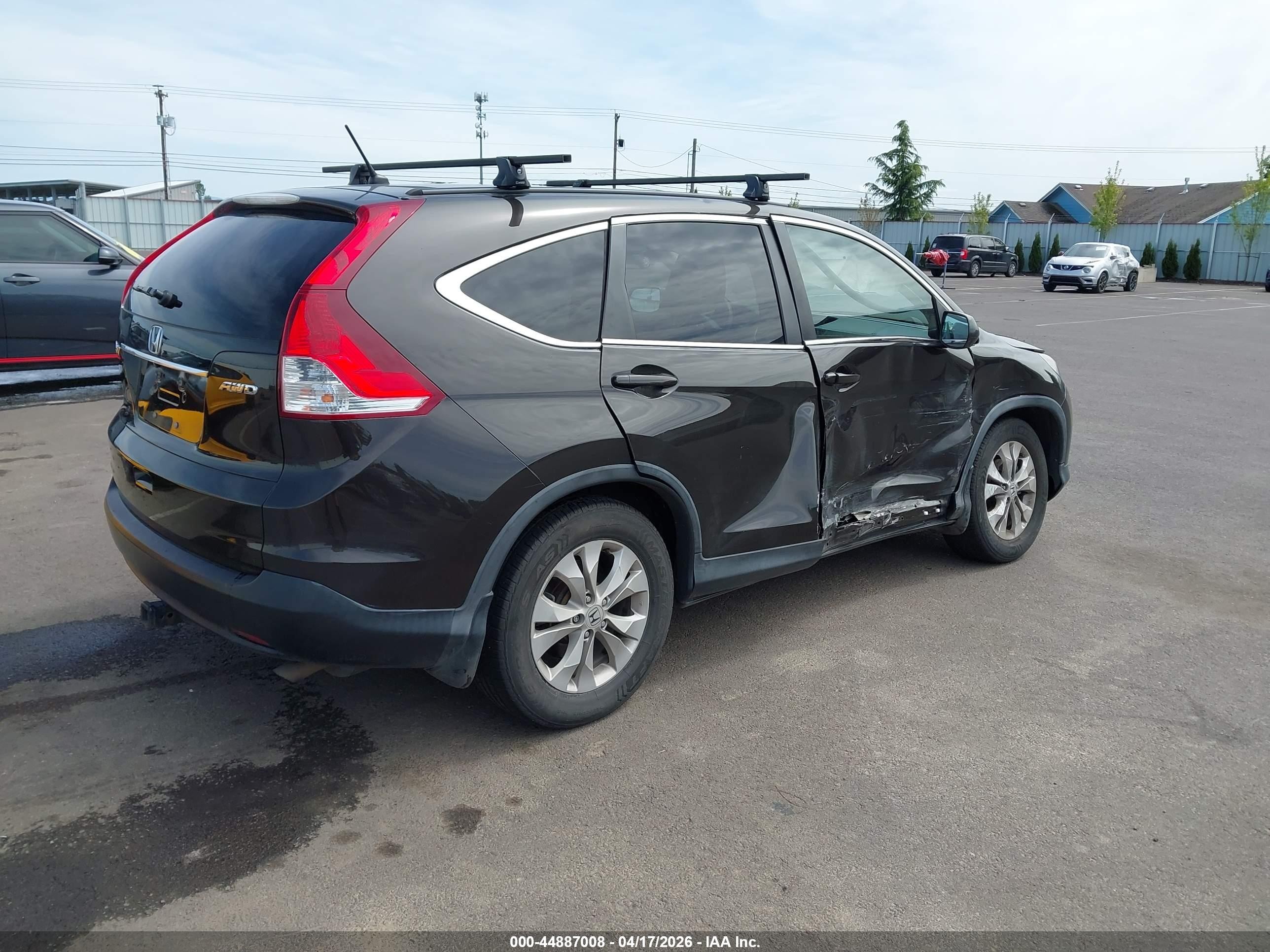 2014 Honda Cr-v Ex Brown vin: 2HKRM4H59EH675102