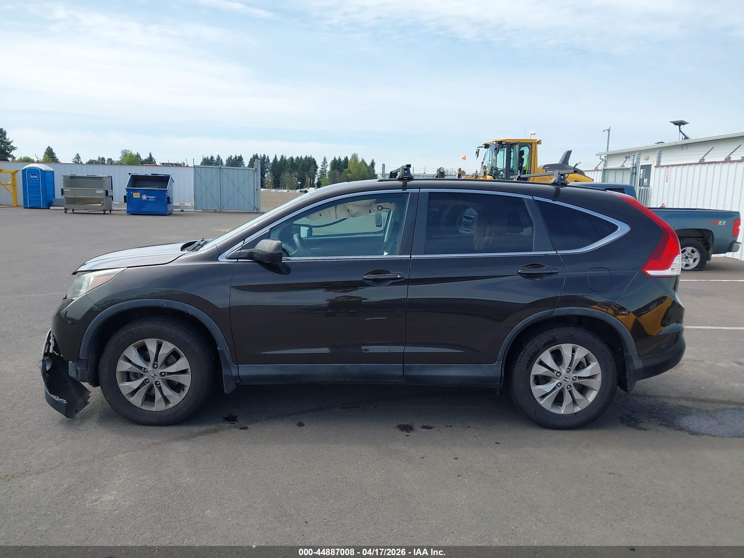 2014 Honda Cr-v Ex Brown vin: 2HKRM4H59EH675102