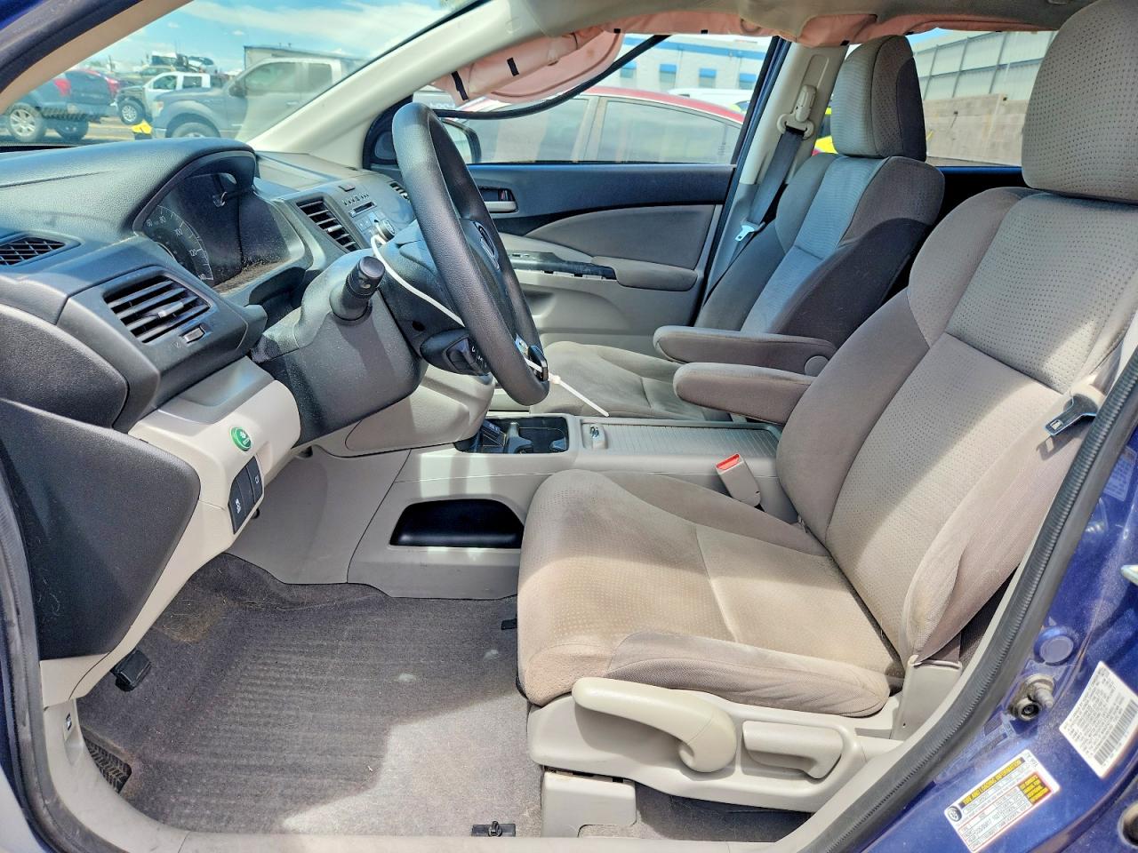 2014 Honda Cr-v Ex Blue vin: 2HKRM4H59EH691493