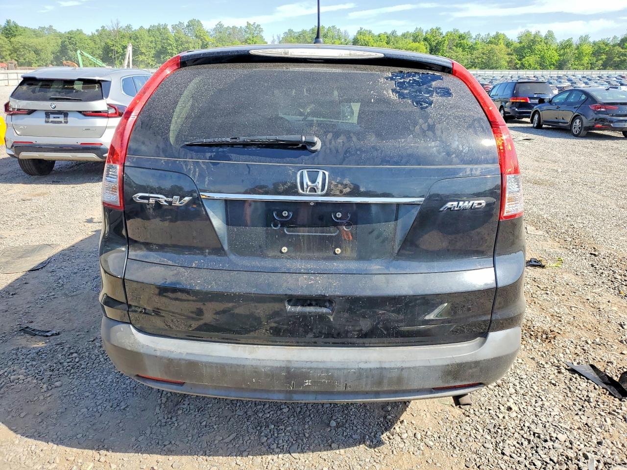 2014 Honda Cr-v Ex Black vin: 2HKRM4H59EH702038